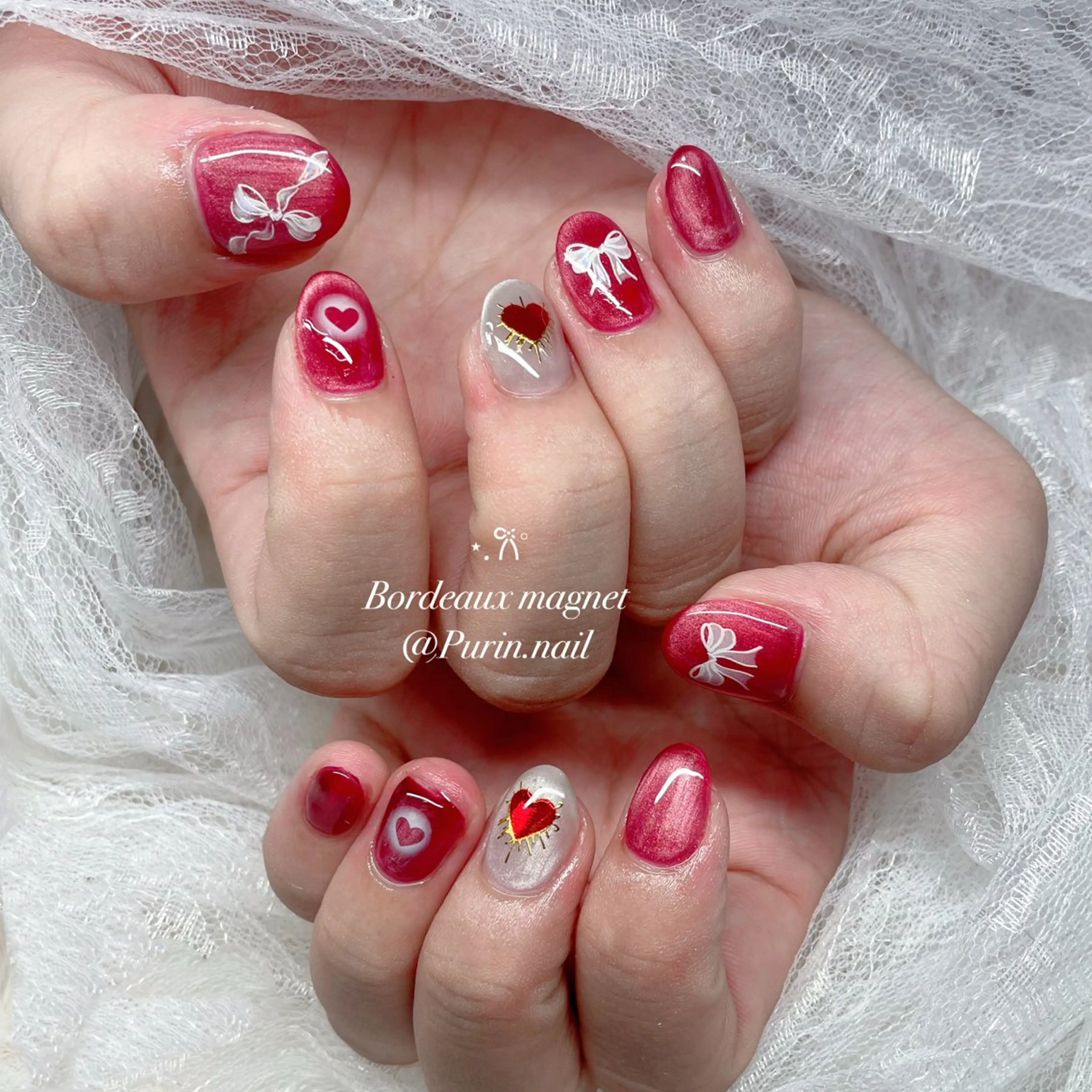 ネイル ハンドネイル Nails by Purin🍮のネイルデザイン