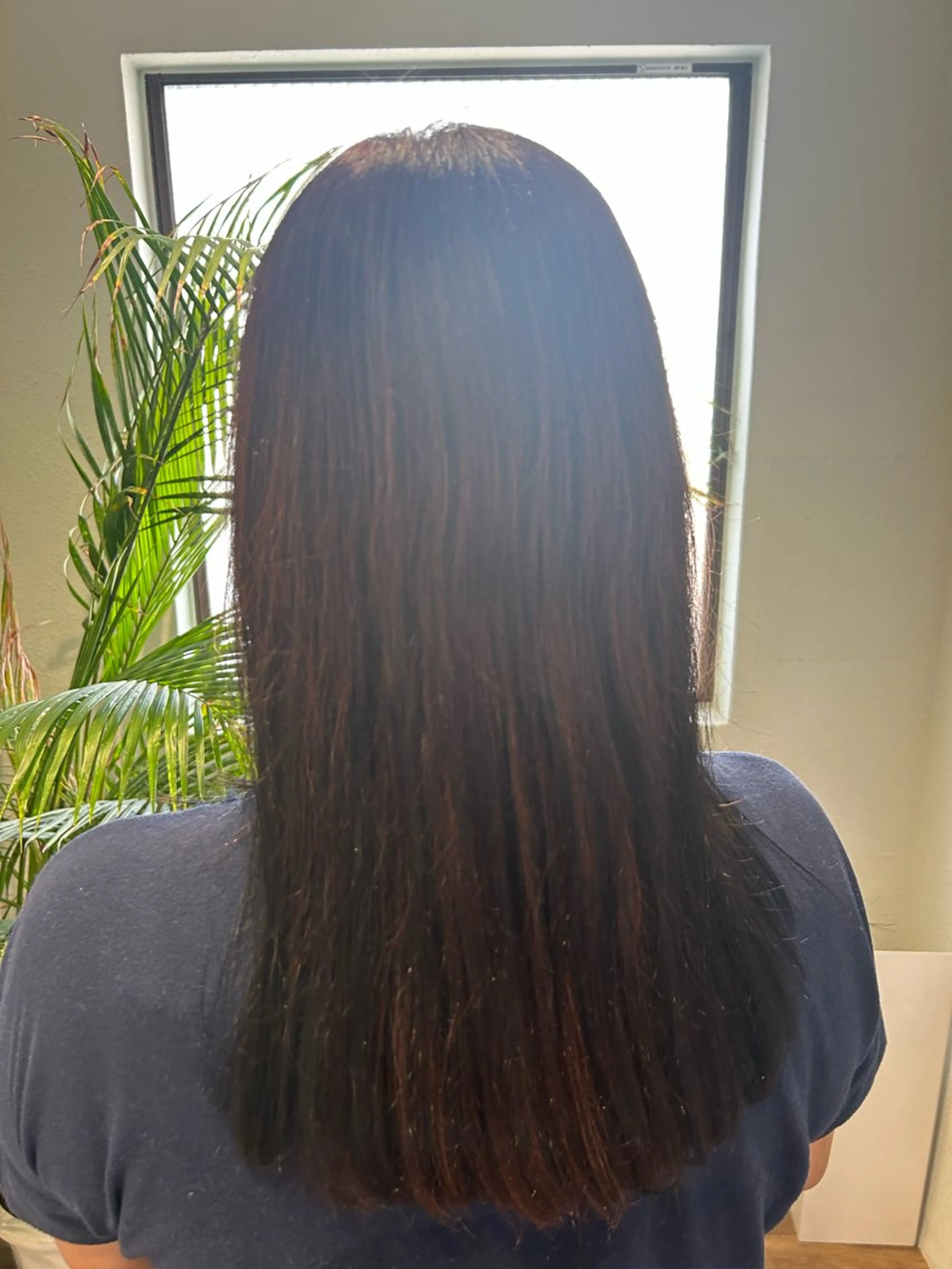 セミロング 酸性ストレート GO TODAY SHAiRE SALON所属・美髪矯正/ LISAのヘアスタイル