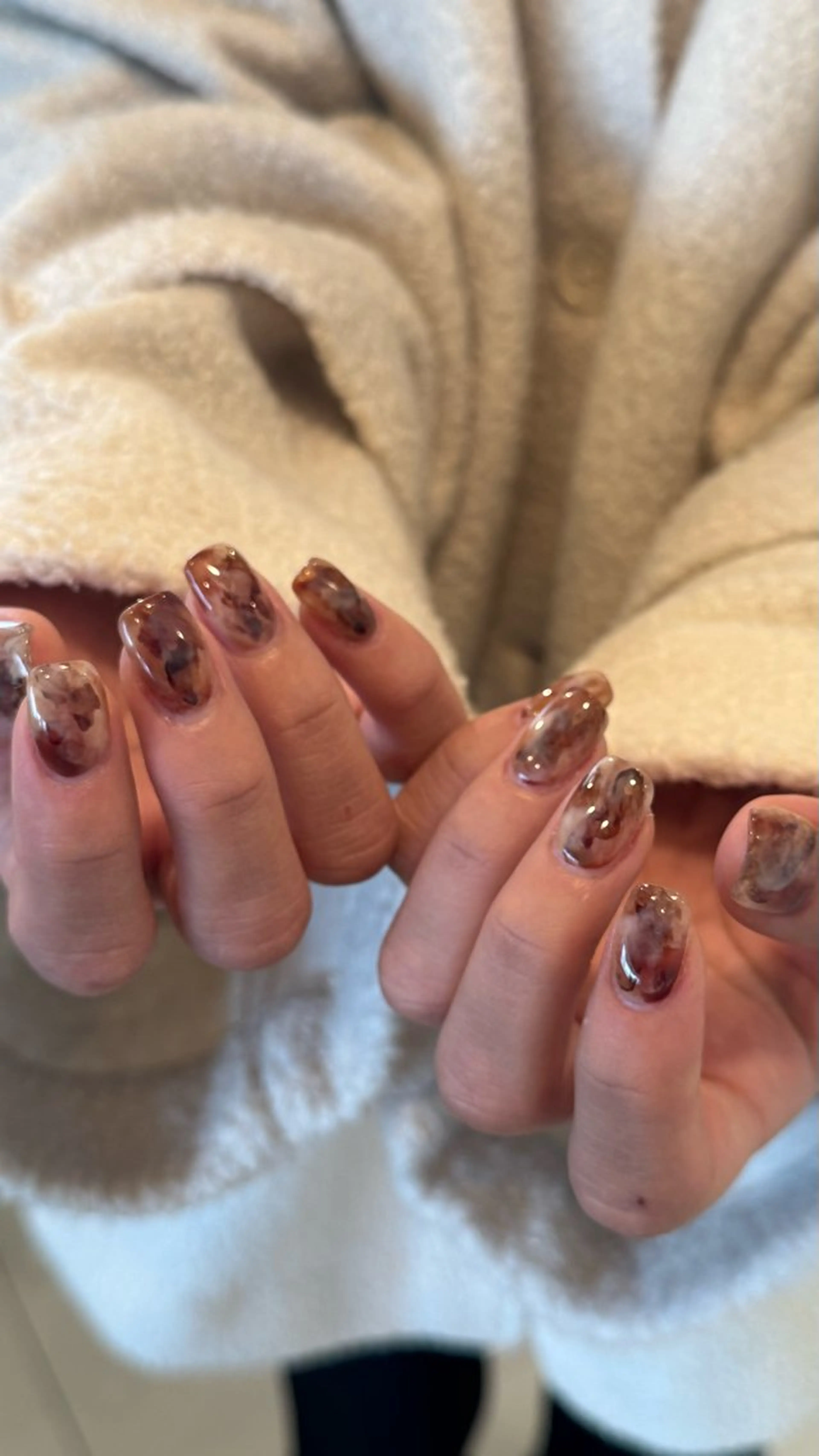 [ Jrネイリスト🌷練習モデル価格 ]長さ出し10本持ち込みデザイン(オフ込み)の写真