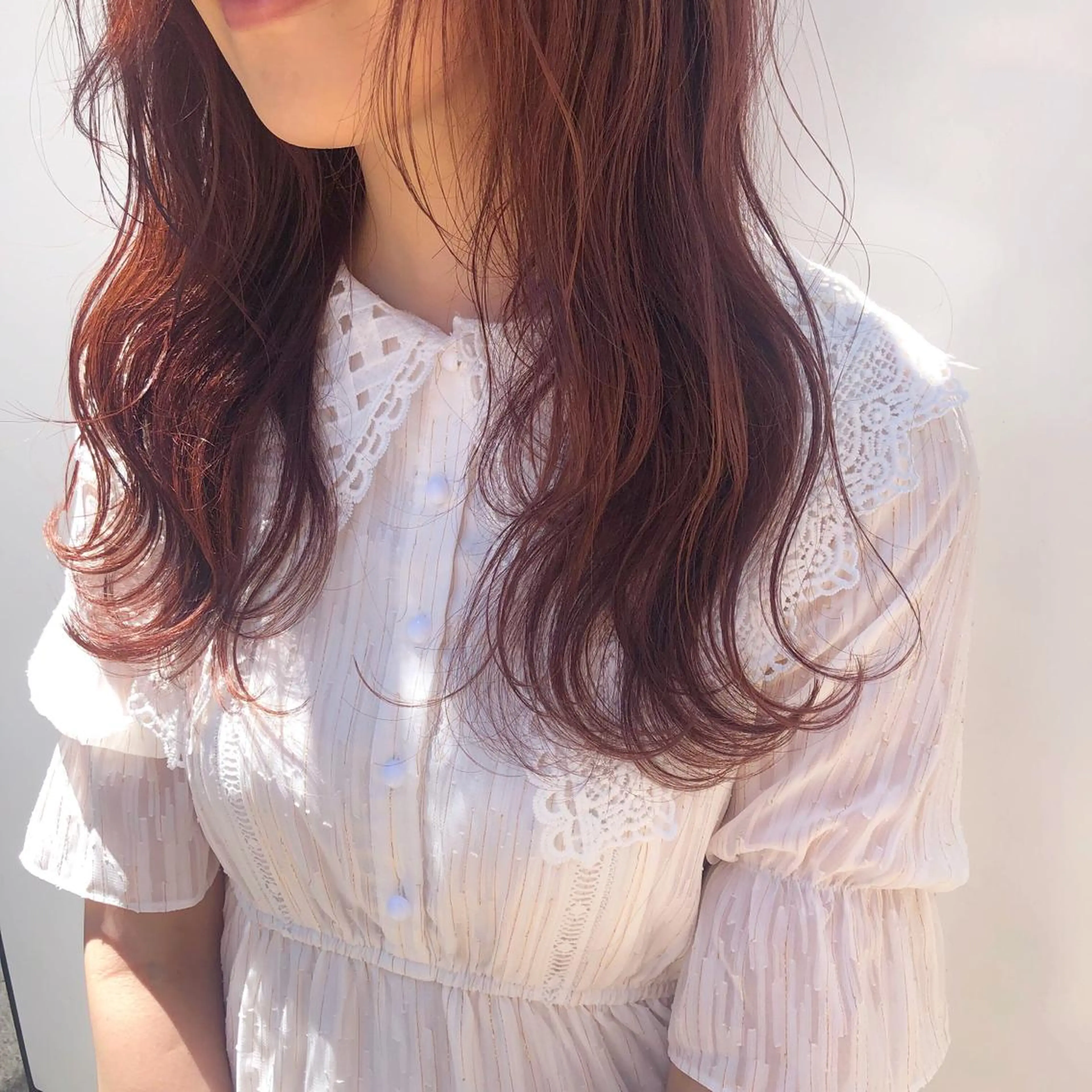 ロング カラー パーマ ヘアアレンジ メンズ ネイル マツエク・マツパ レイヤーカット指名 No.1💖マユカのヘアスタイル