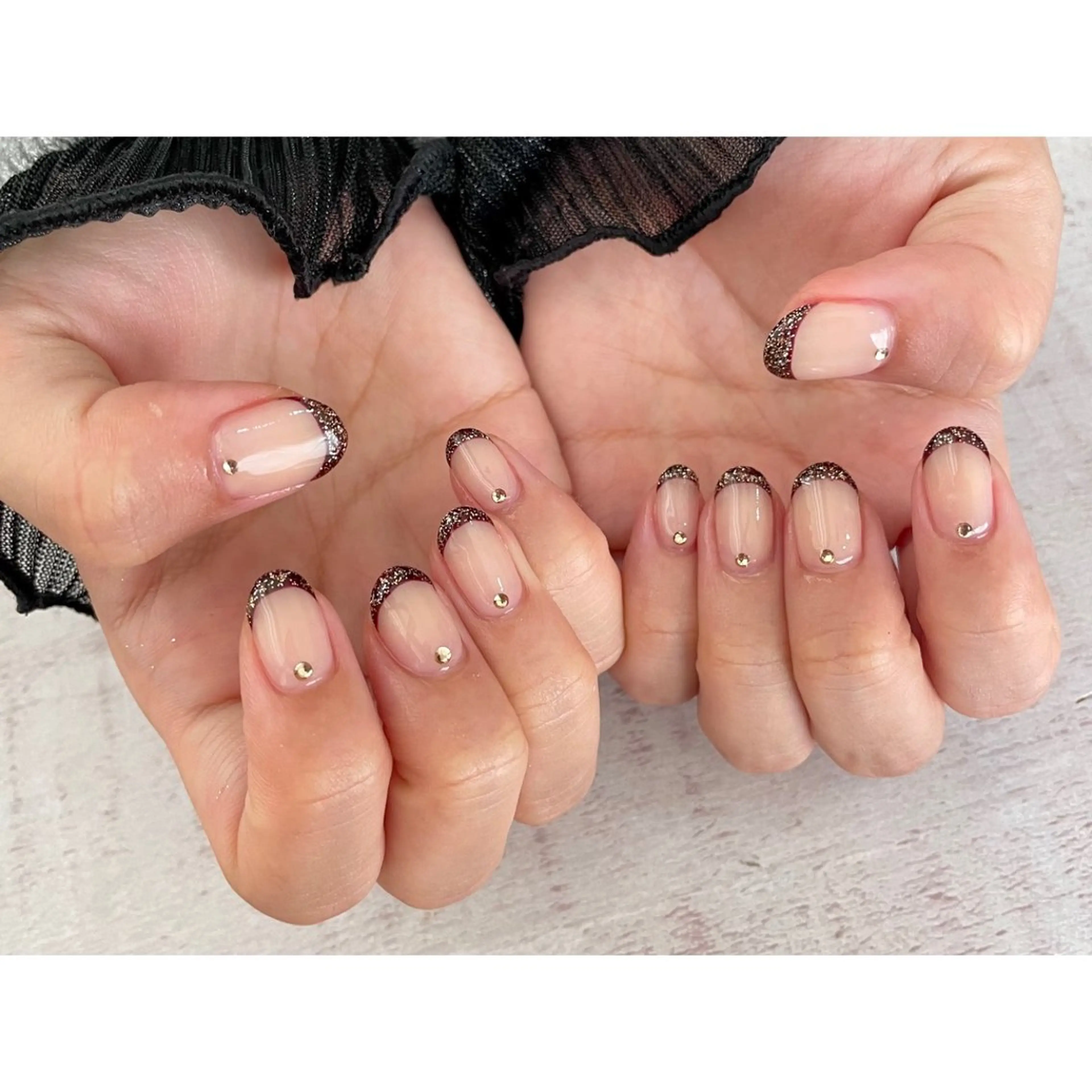 ネイル アートネイル 𖡼 yumenoのネイルデザイン