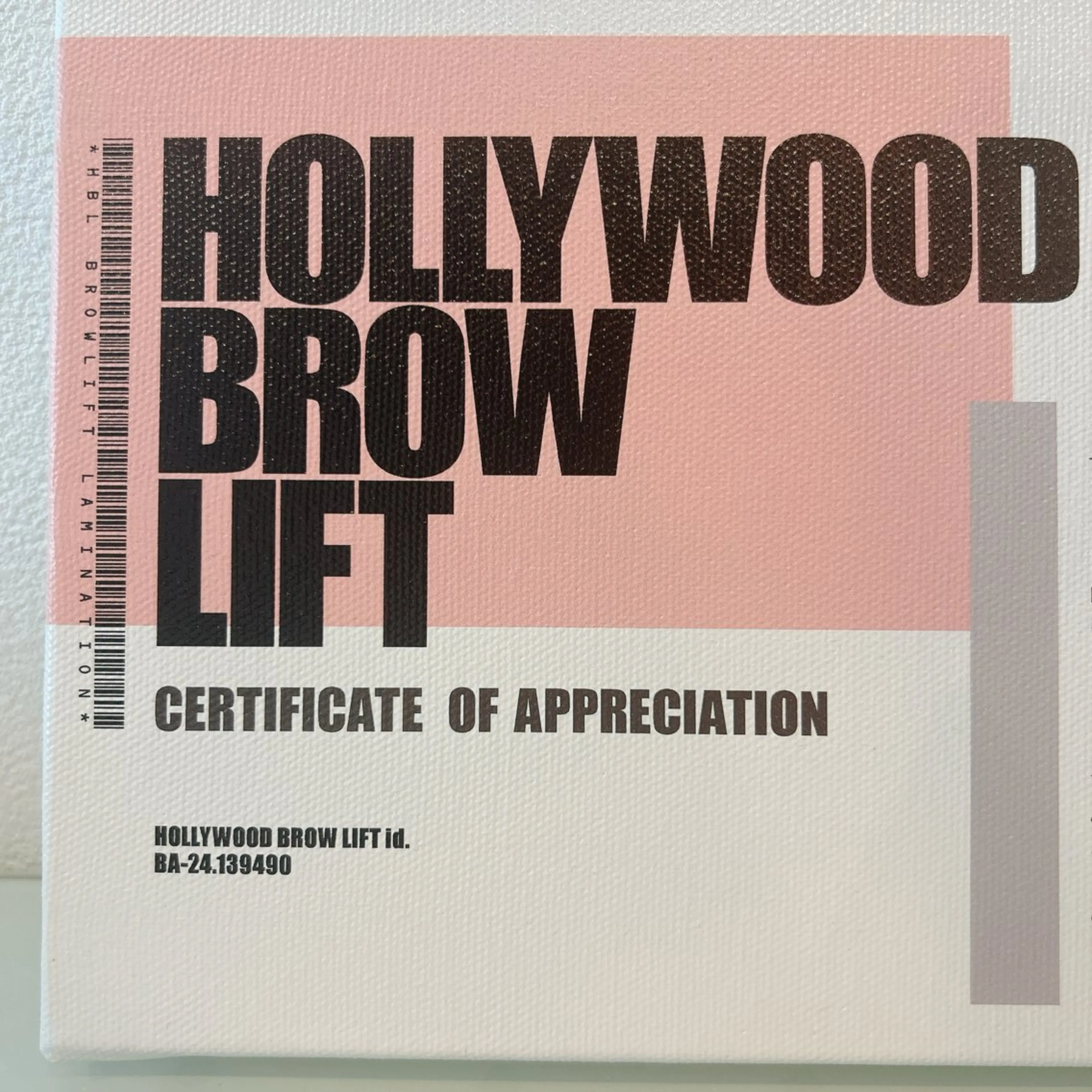 ハリウッドブロウリフトの写真