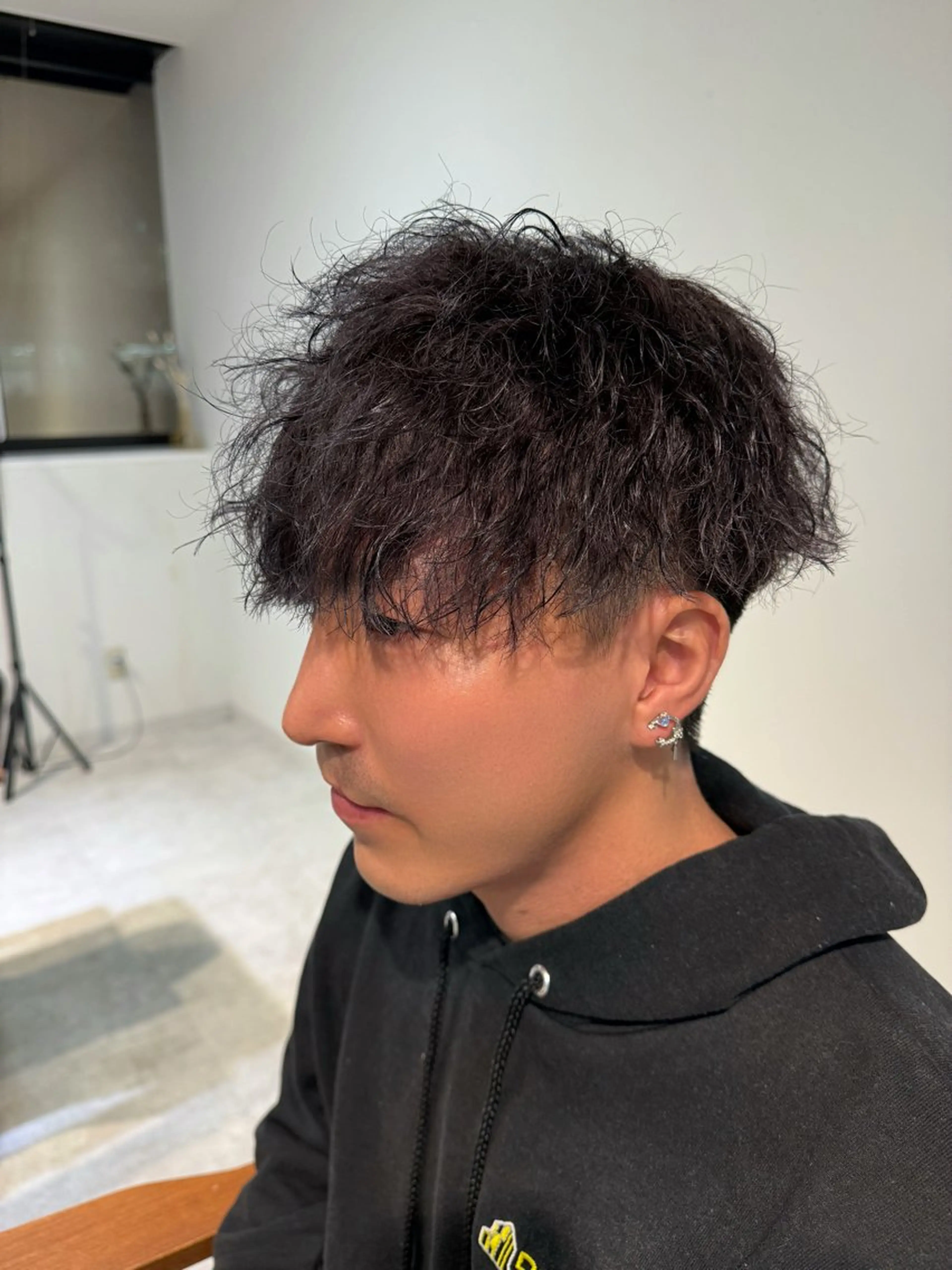 パーマ メンズ LICO HAIR＆RELAXATION 名駅店所属・メンズ特化美容師/ パーマ/波巻き/陸翔のヘアスタイル