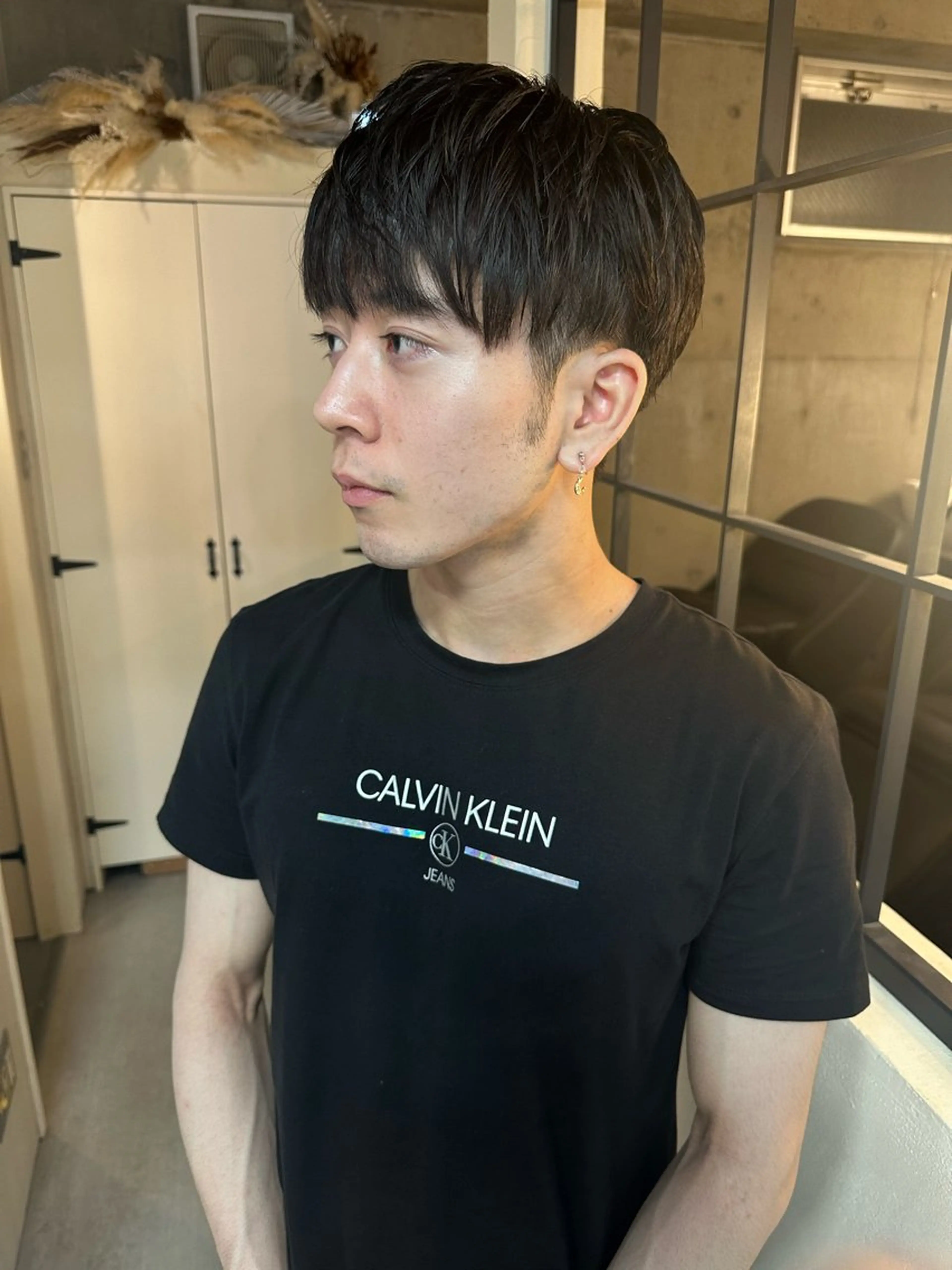 メンズ メンズブリーチ ダウンパーマ メンズハイライト メンズハイトーン メンズインナーカラー カット XELM/ハイトーン /高崎/RUIのヘアスタイル