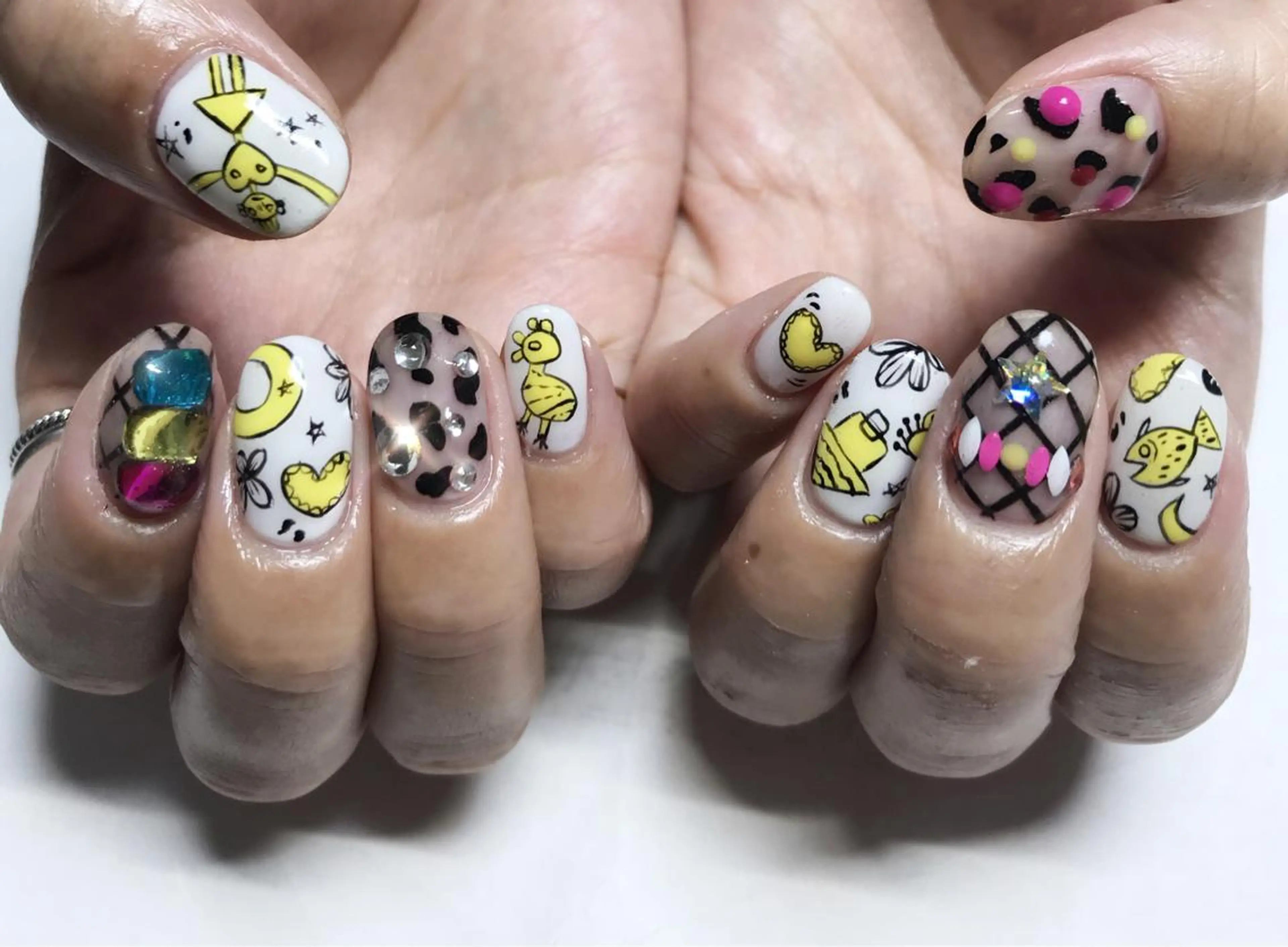 ネイル ハンドネイル nail salon en familleのネイルデザイン