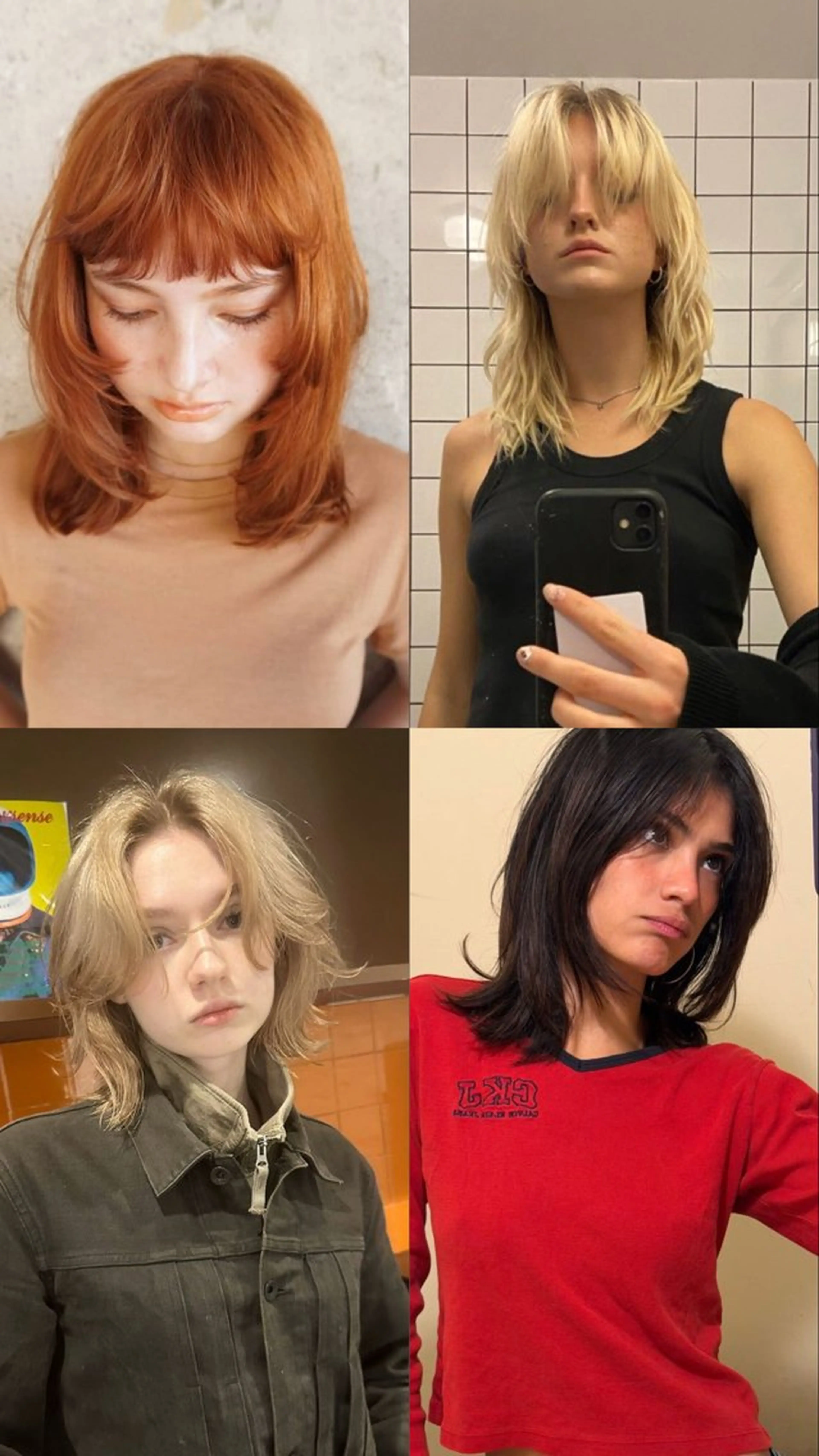 ミディアム 齋藤 結のヘアスタイル