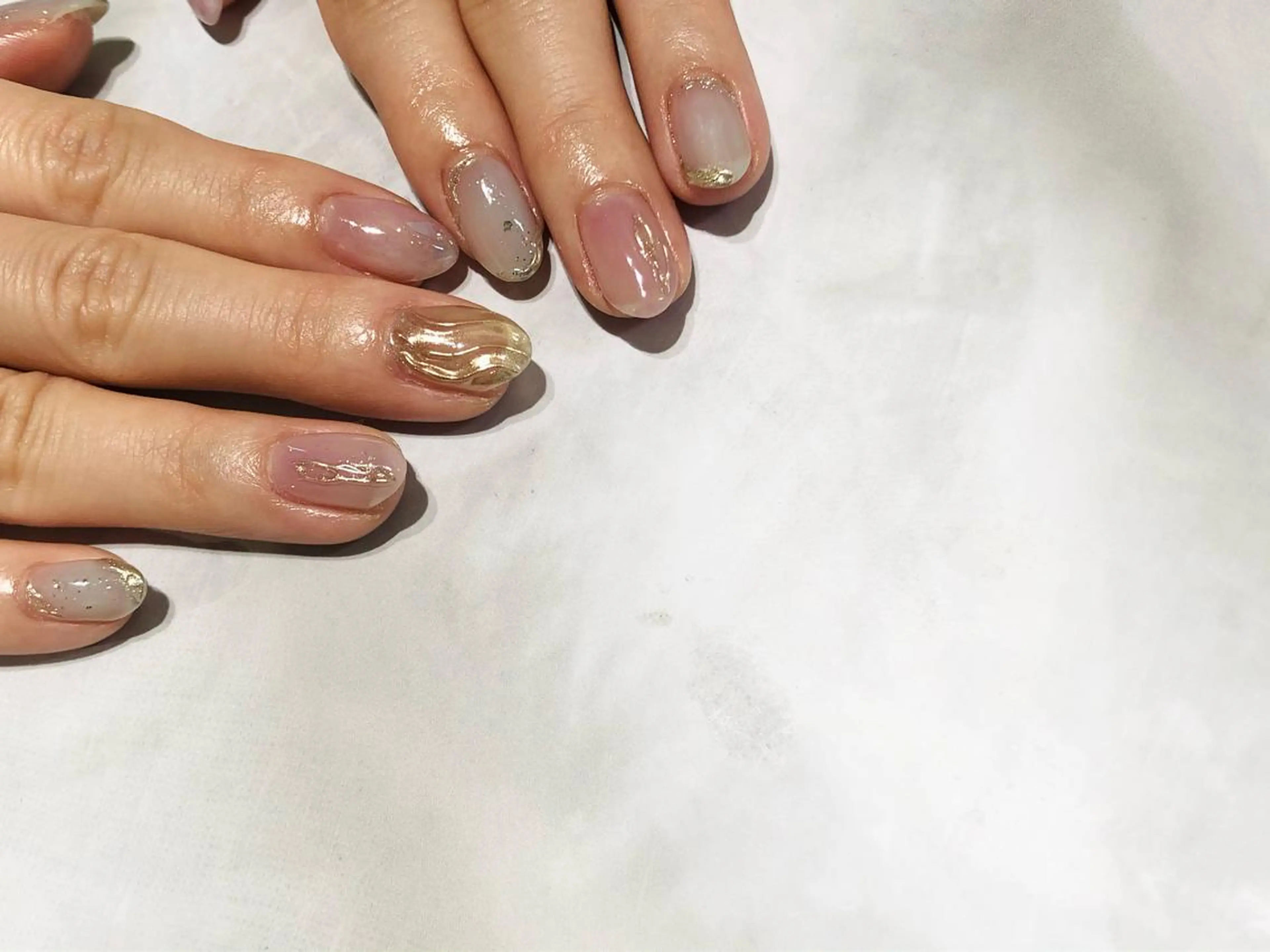 ネイル 舞田 苑香のネイルデザイン