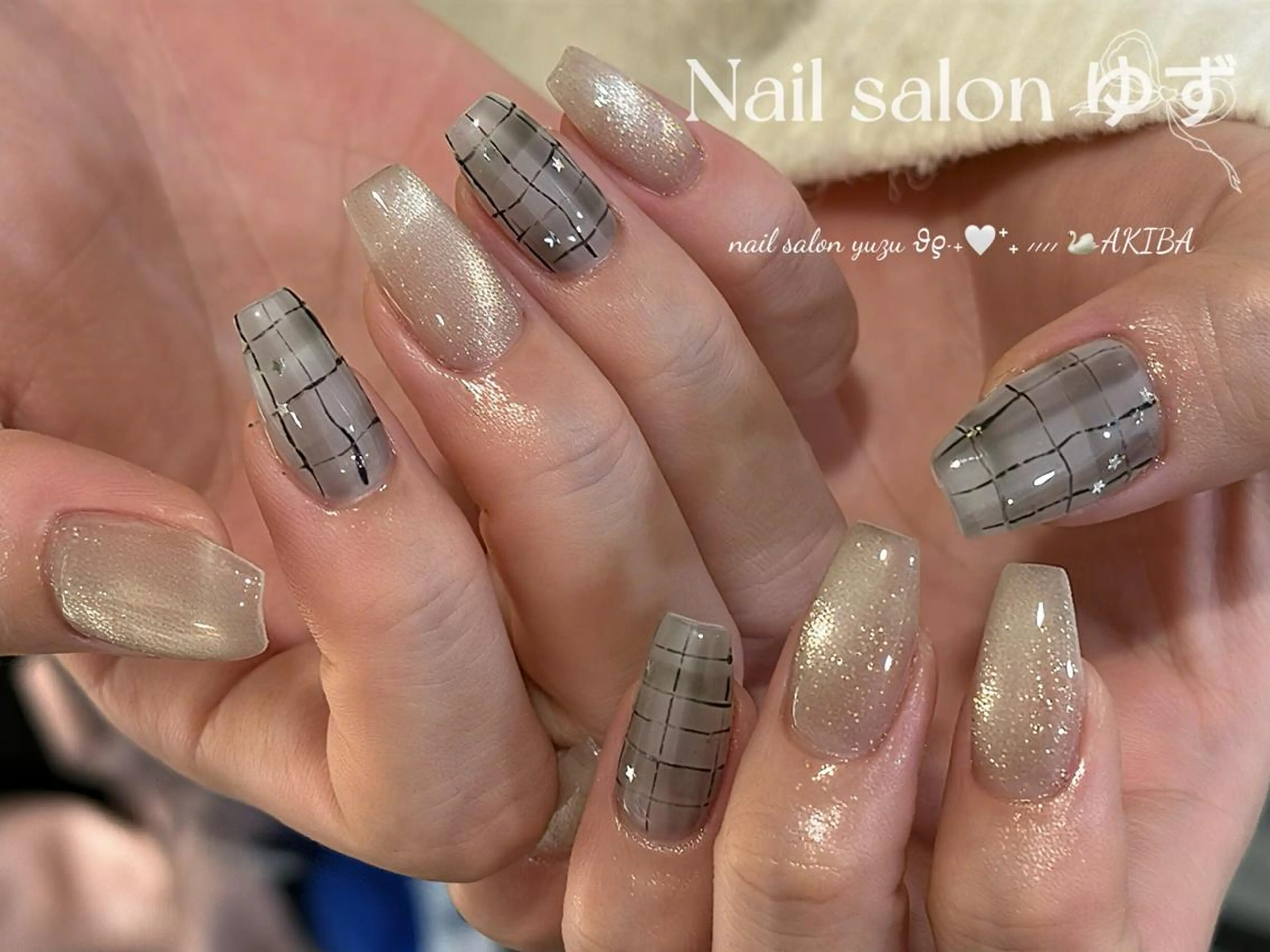 ネイル ハンドネイル MAKI💚💚💚 秋葉原.のネイルデザイン