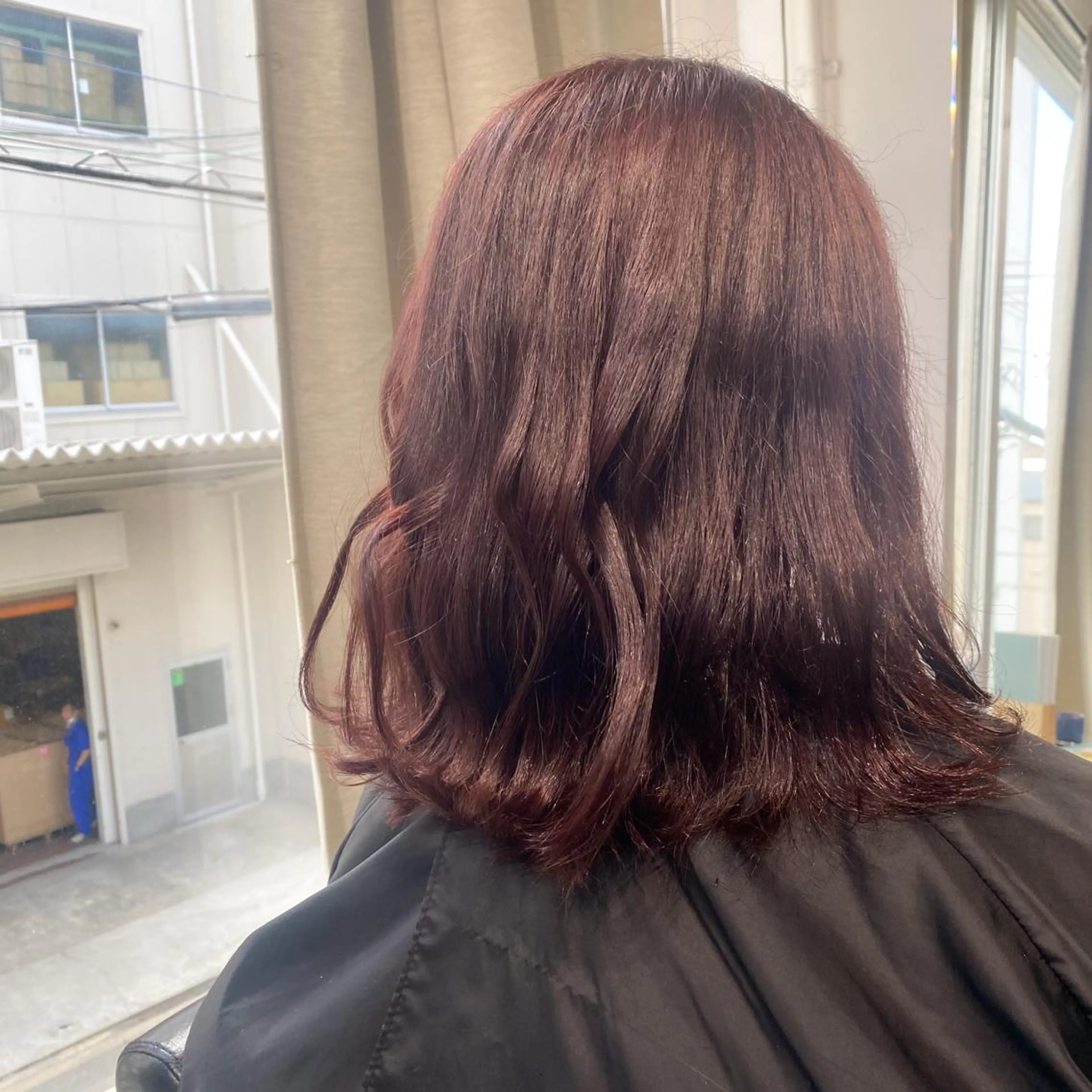 ミディアム カラー ブリーチ ブリーチなしカラー ピンクカラー バイオレットカラー Fuu.by lupine所属・本日空きあり 🌟misatoのヘアスタイル