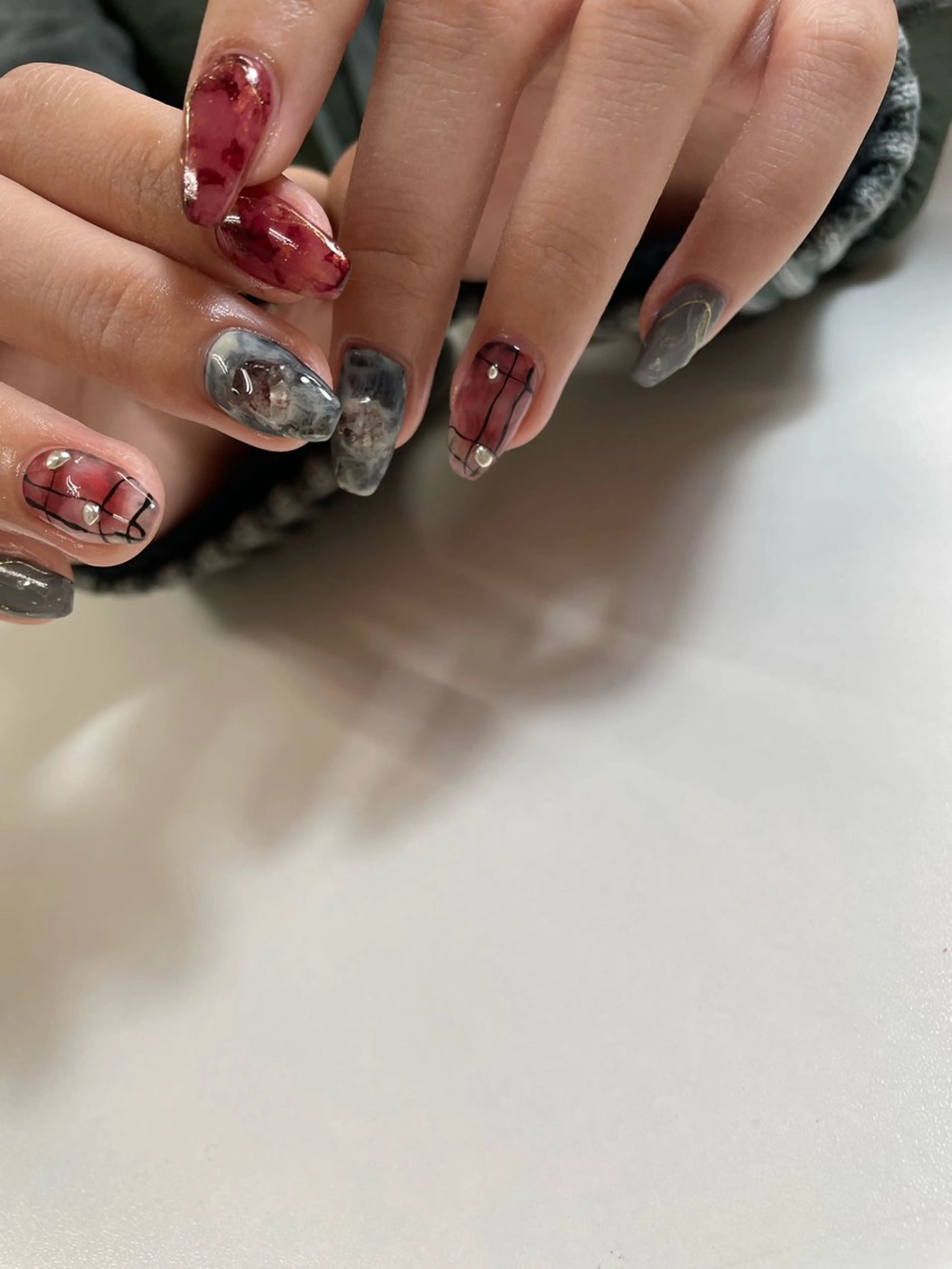 ネイル ハンドネイル フットネイル 🌕akuri🌖 nuance/専門のネイルデザイン