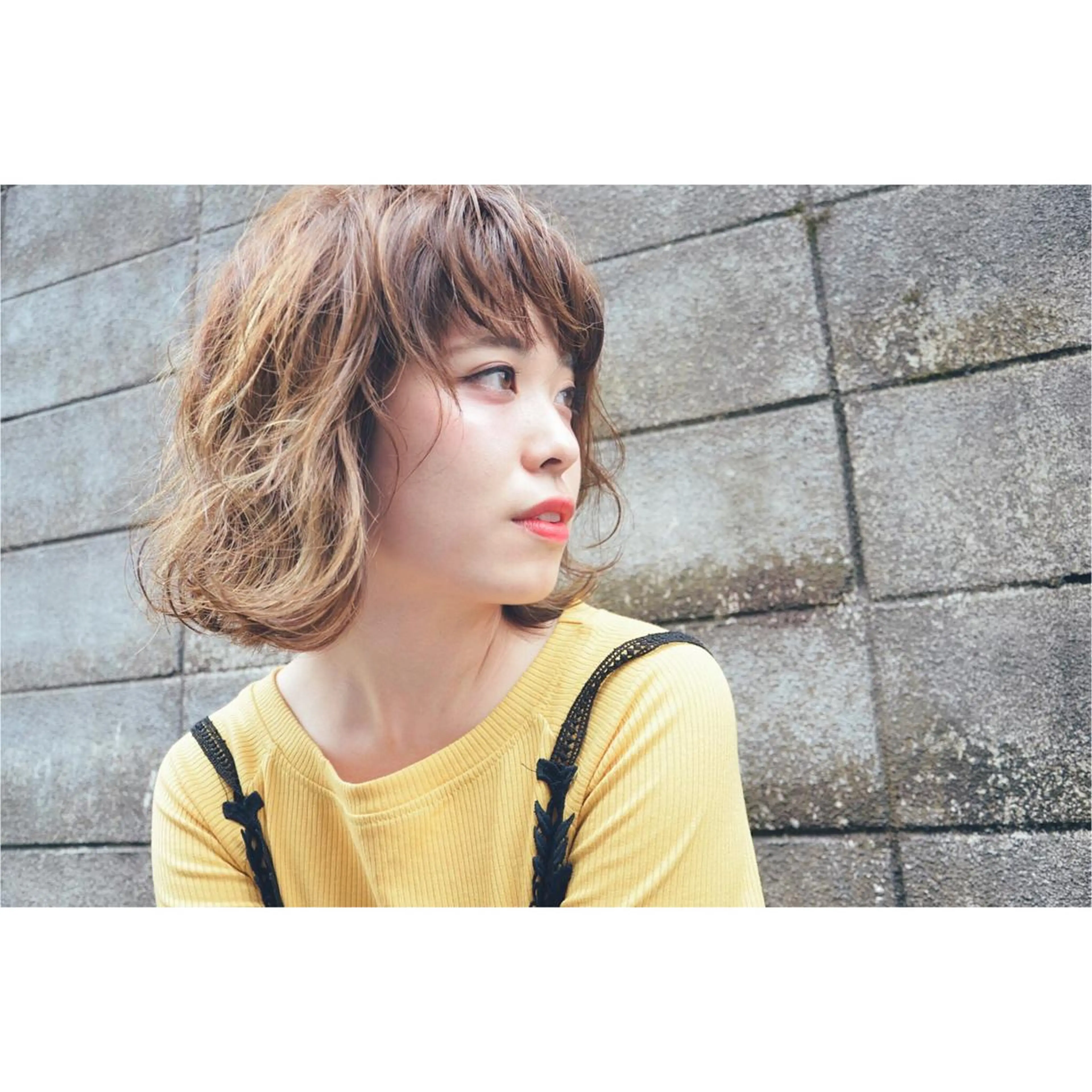 ミディアム カラー パーマ ヘアアレンジ ボブ sketcH.所属・中村 ダイスケのその他イメージ