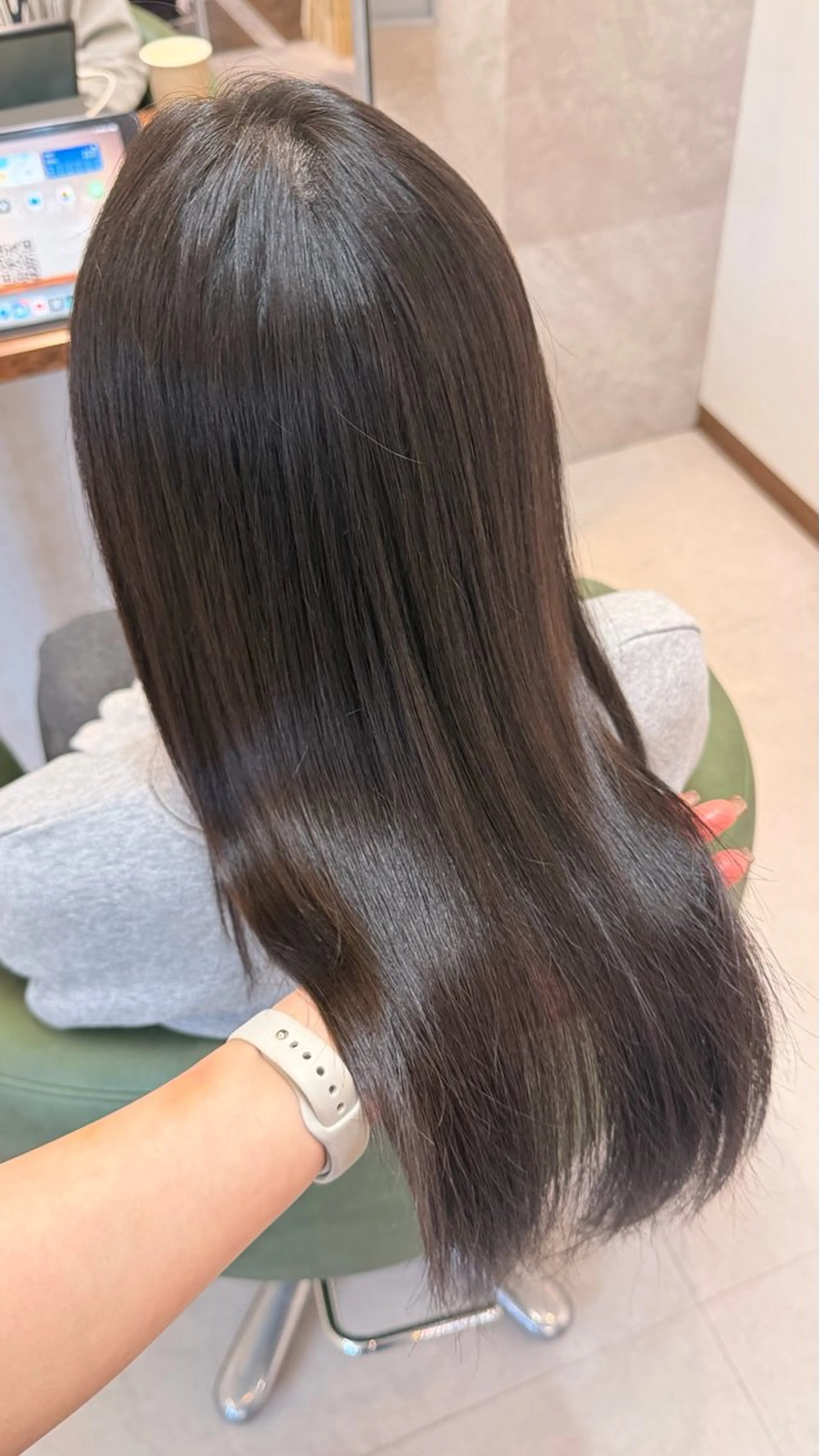 ロング 縮毛矯正 CYnTHiA所属・CYNTHiA /南庄/Kanoのヘアスタイル