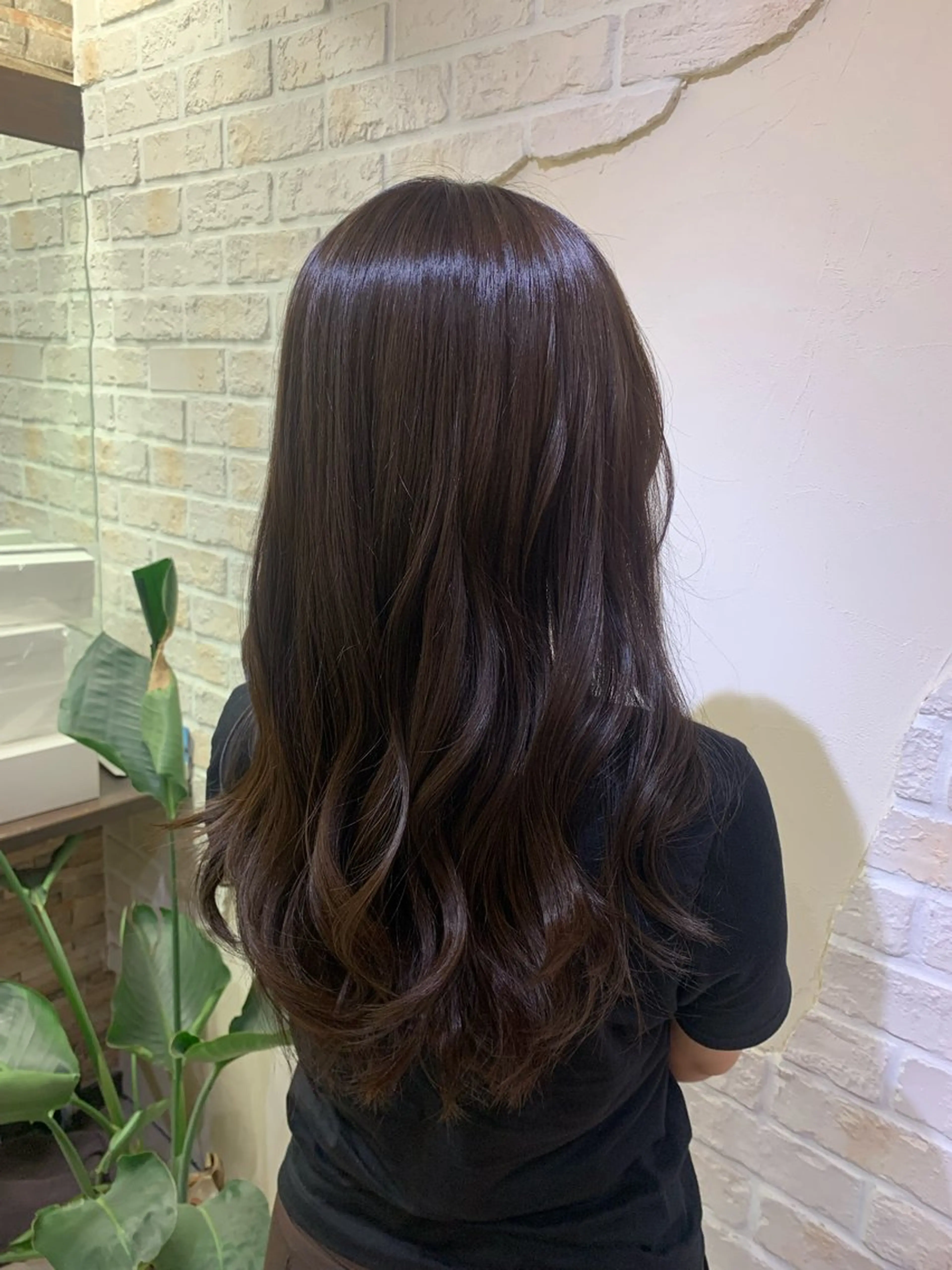 ロング カラー カット ヘアカラー 小嶋 美里のヘアスタイル