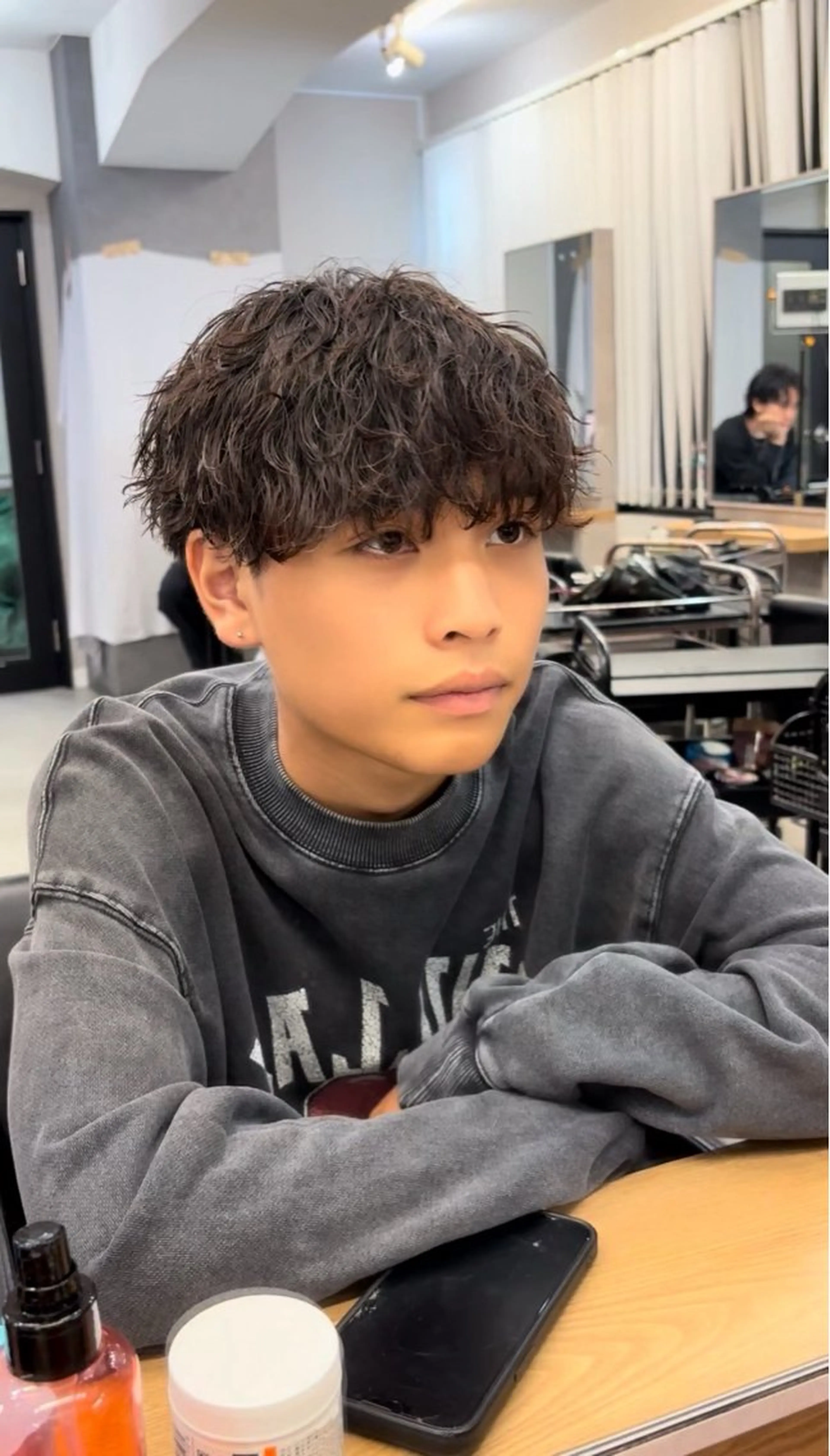 カット＋波まきパーマの写真