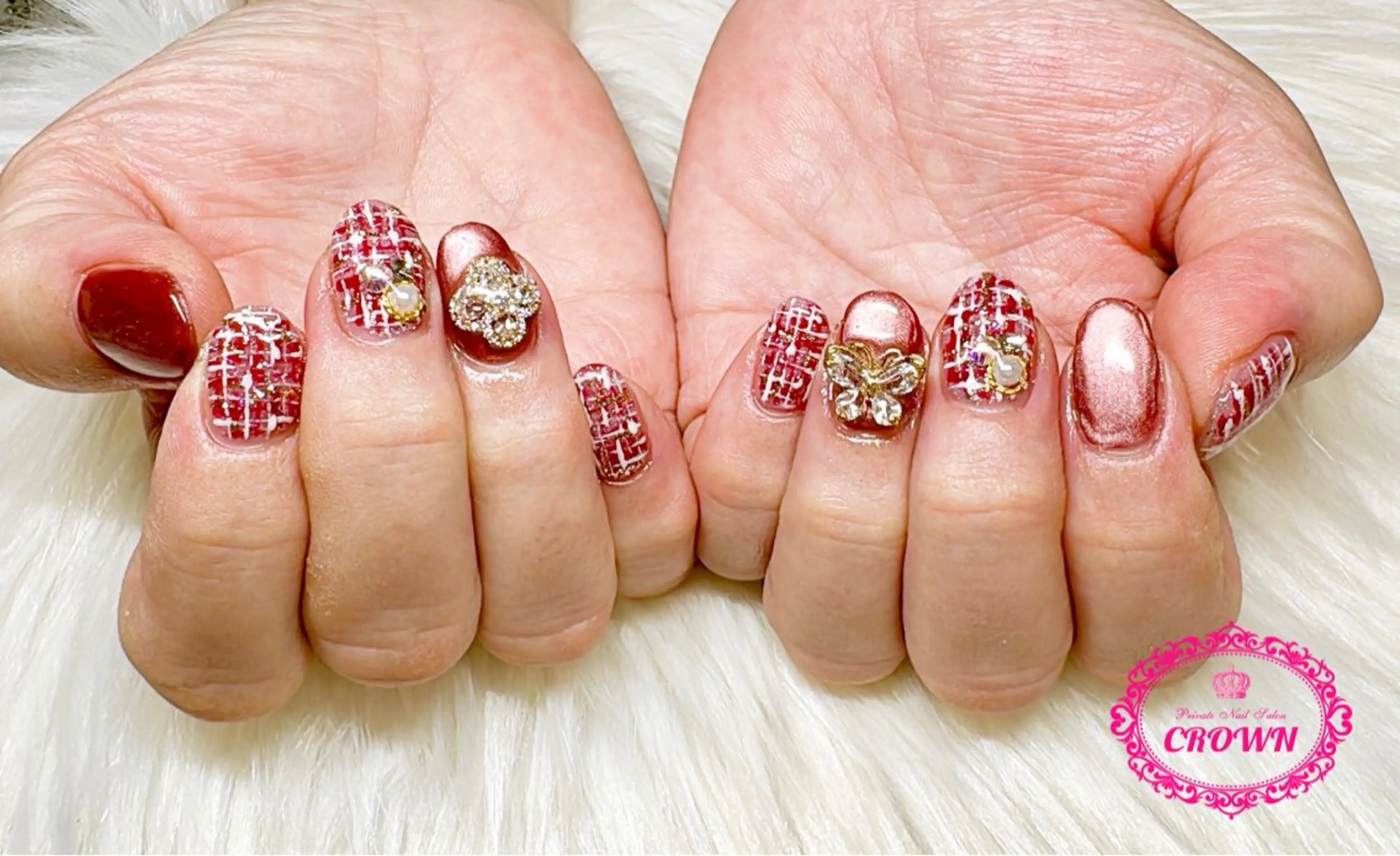 ネイル CROWN プライベートサロンのネイルデザイン