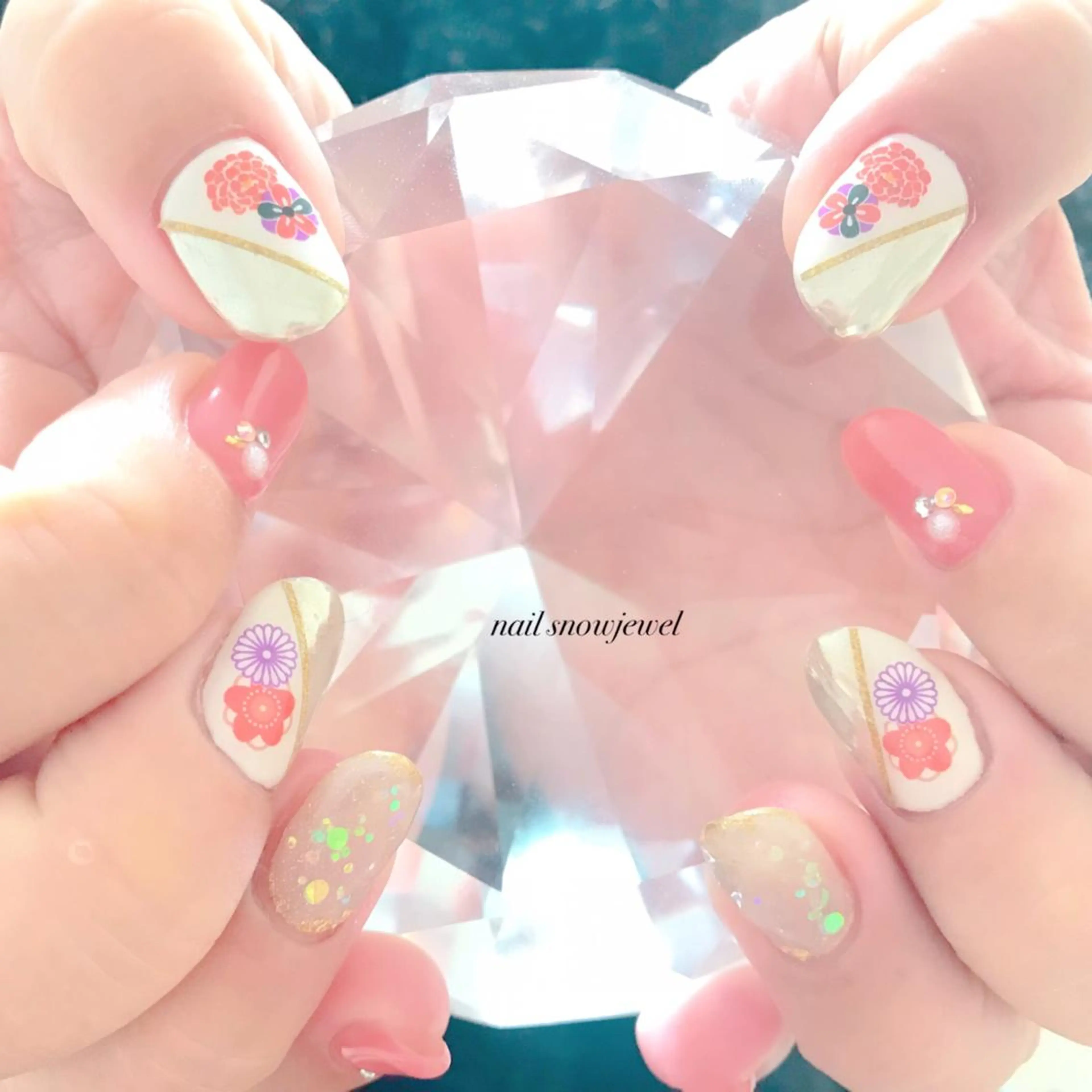 ネイル nail snowjewelのネイルデザイン
