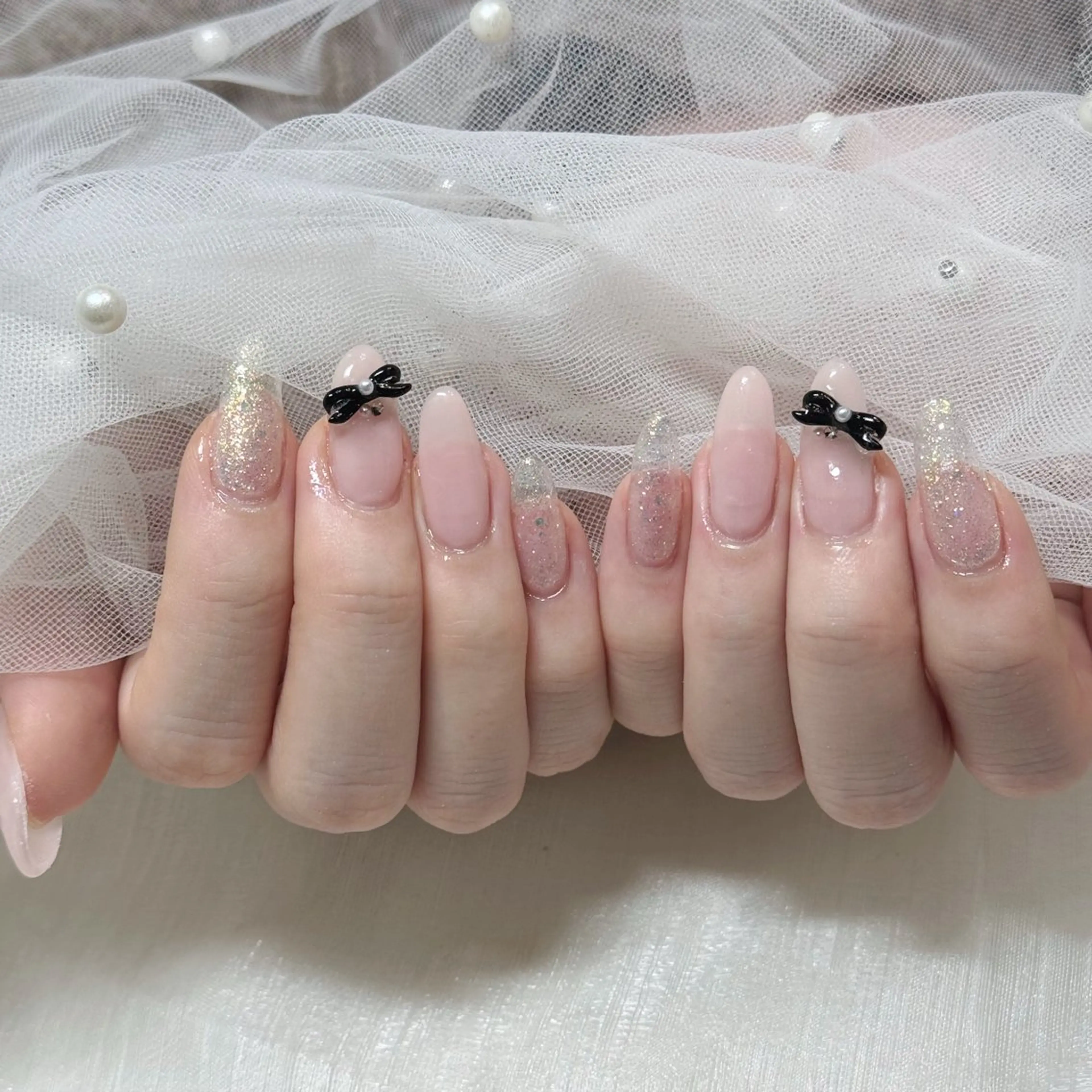 ネイル ハンドネイル 🎀Mai 🎀12/22空✩⡱のネイルデザイン