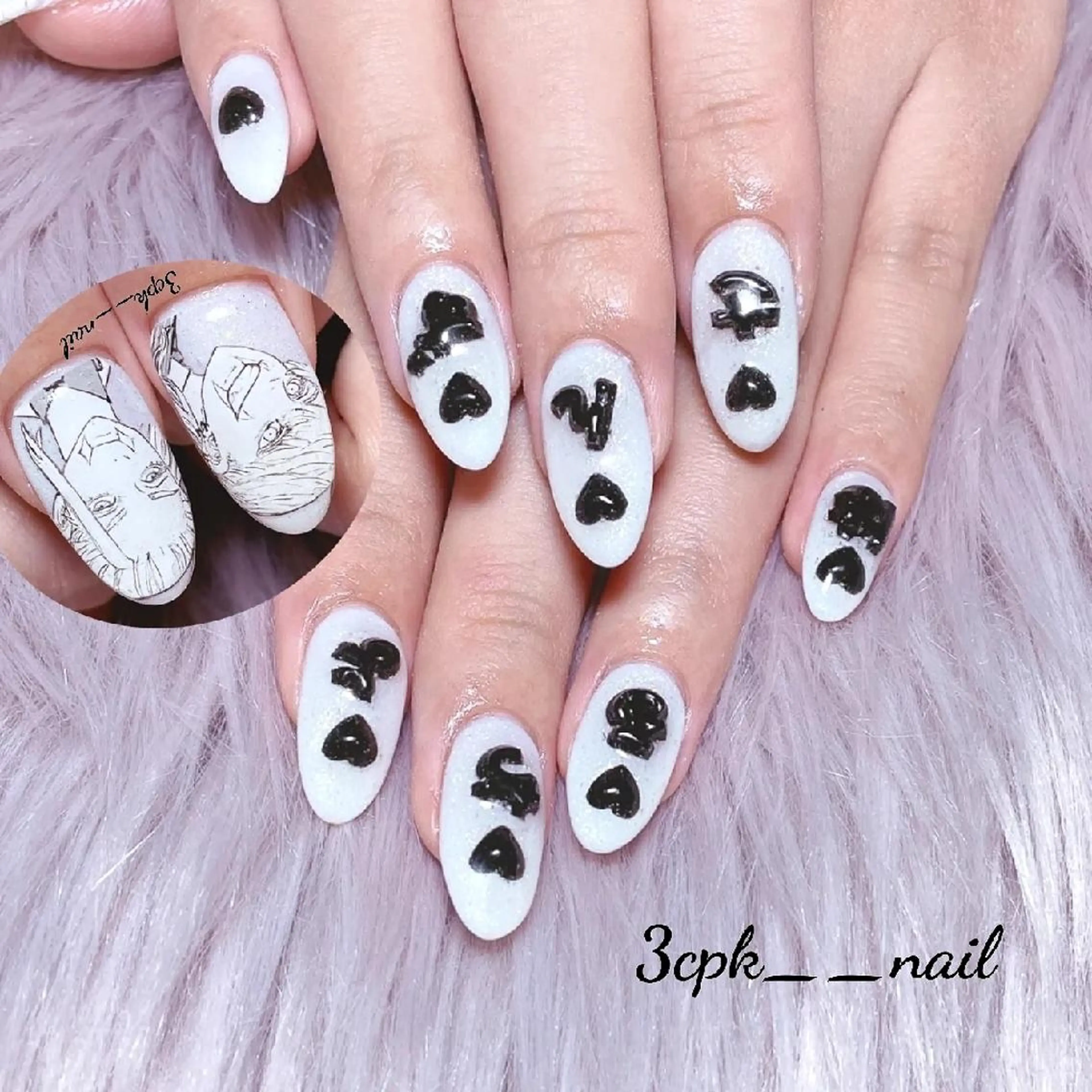 ネイル 稲垣 江梨花のネイルデザイン