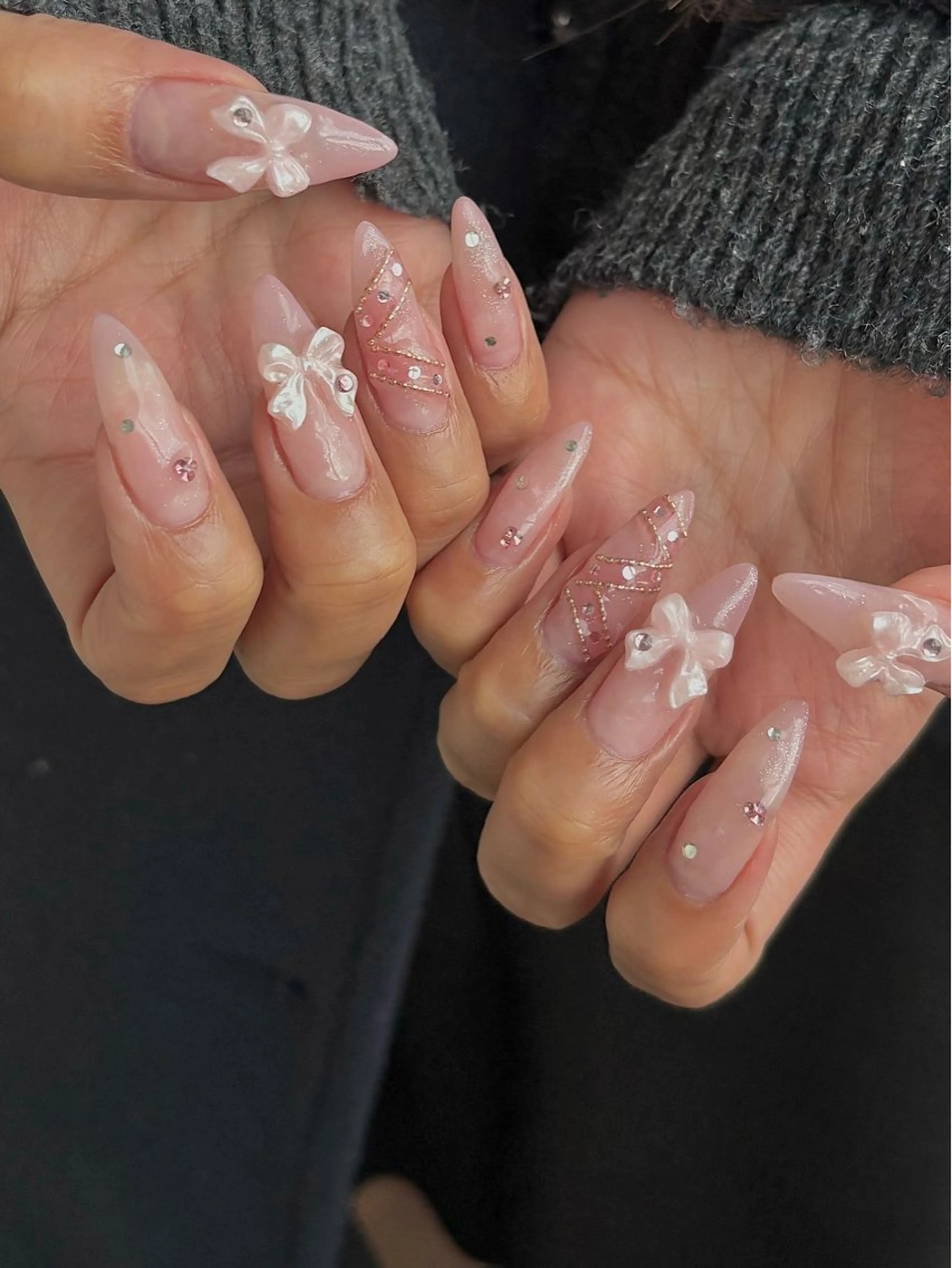 ネイル ハンドネイル フットネイル Nailsalon Fave/Rinaのネイルデザイン