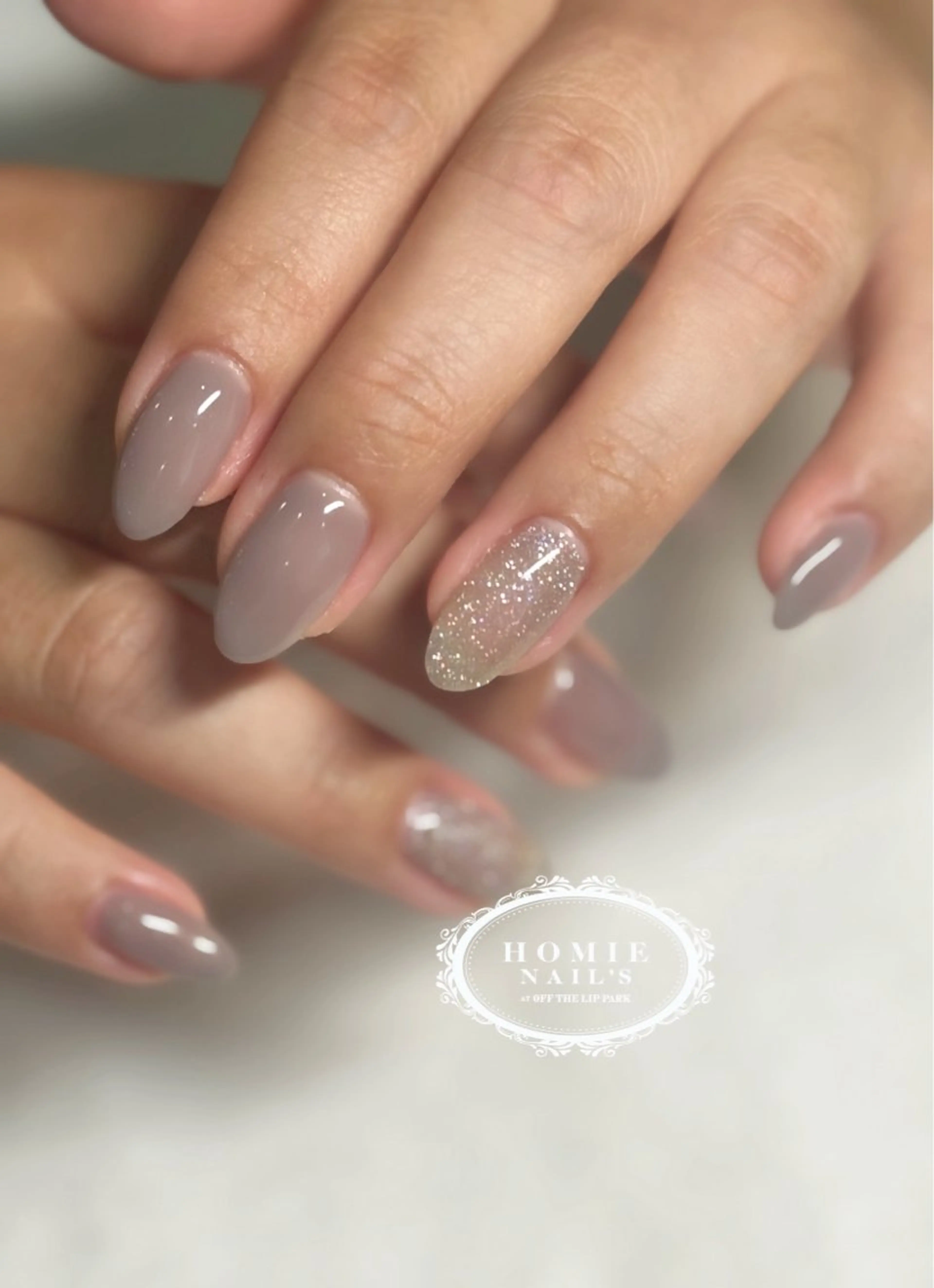 ネイル フラッシュネイル オフザリップパーク Asamiのネイルデザイン