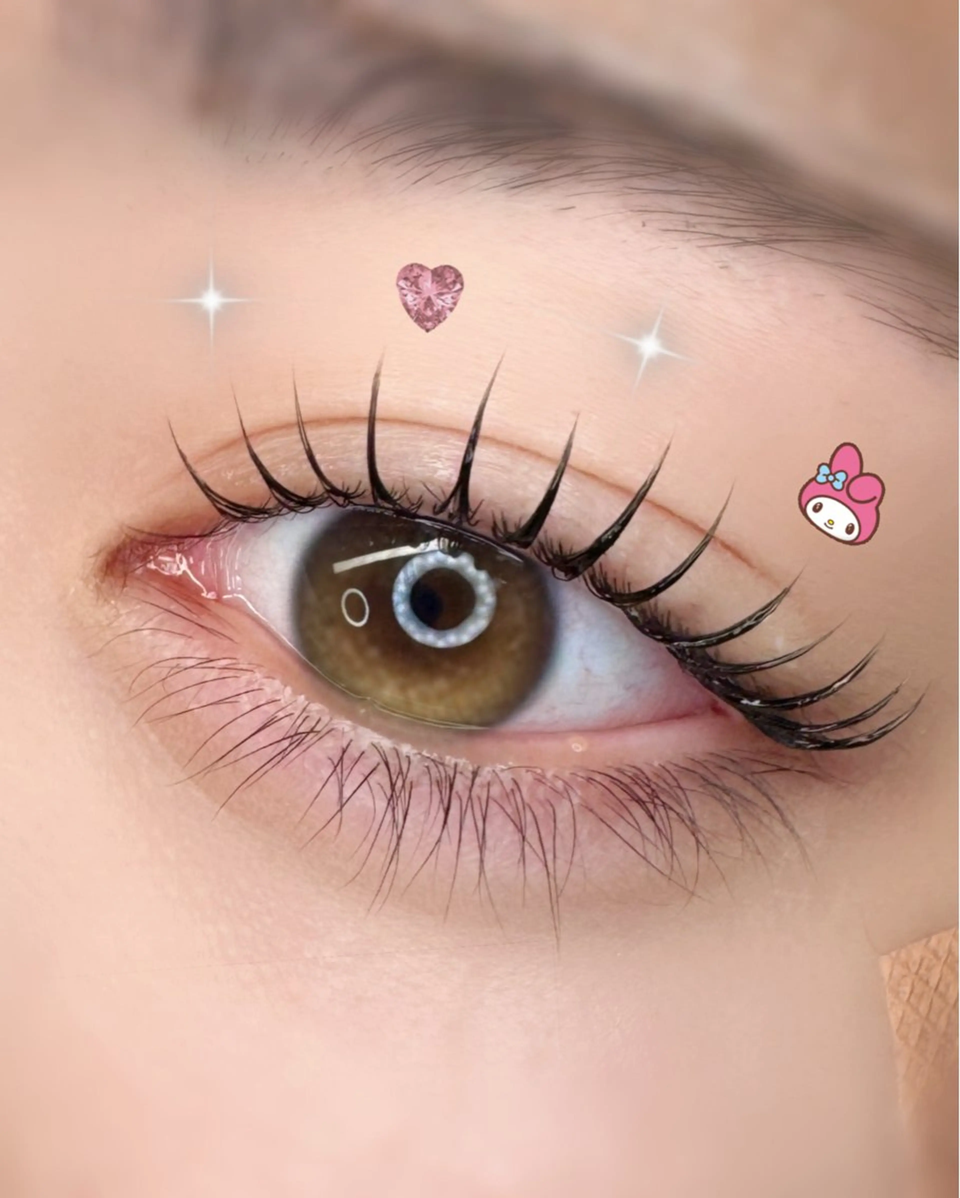 ☁️韓国本場🇰🇷束感まつ毛パーマ☁️コーティング美容液仕上げの写真