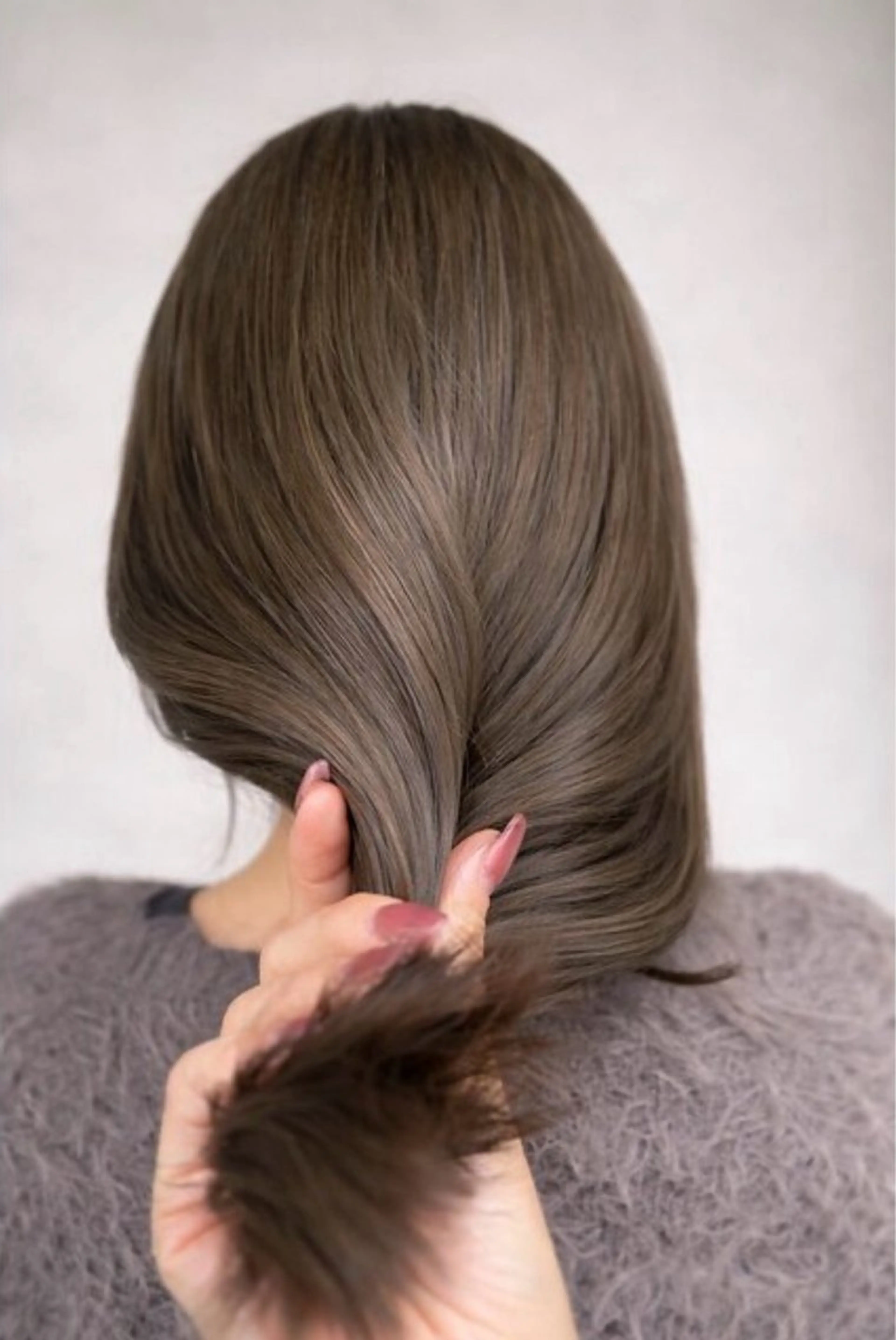 セミロング カット ヘアカラー トリートメント NUJAR所属・透明感/髪質改善 / NUJAR/りかのヘアスタイル