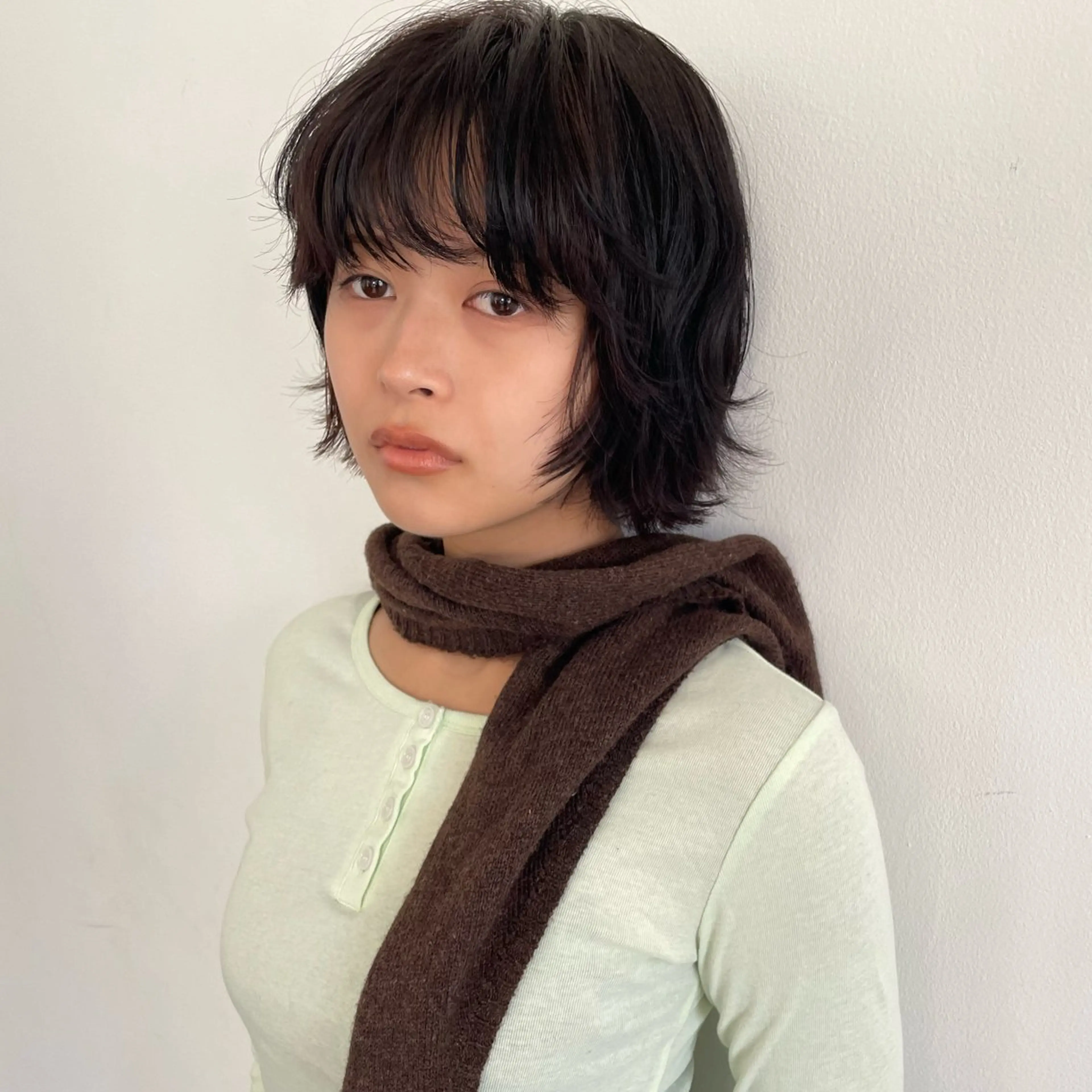 ショート パーマ カット パーマ ハナ🌼 梅田/ボブ/パーマのヘアスタイル