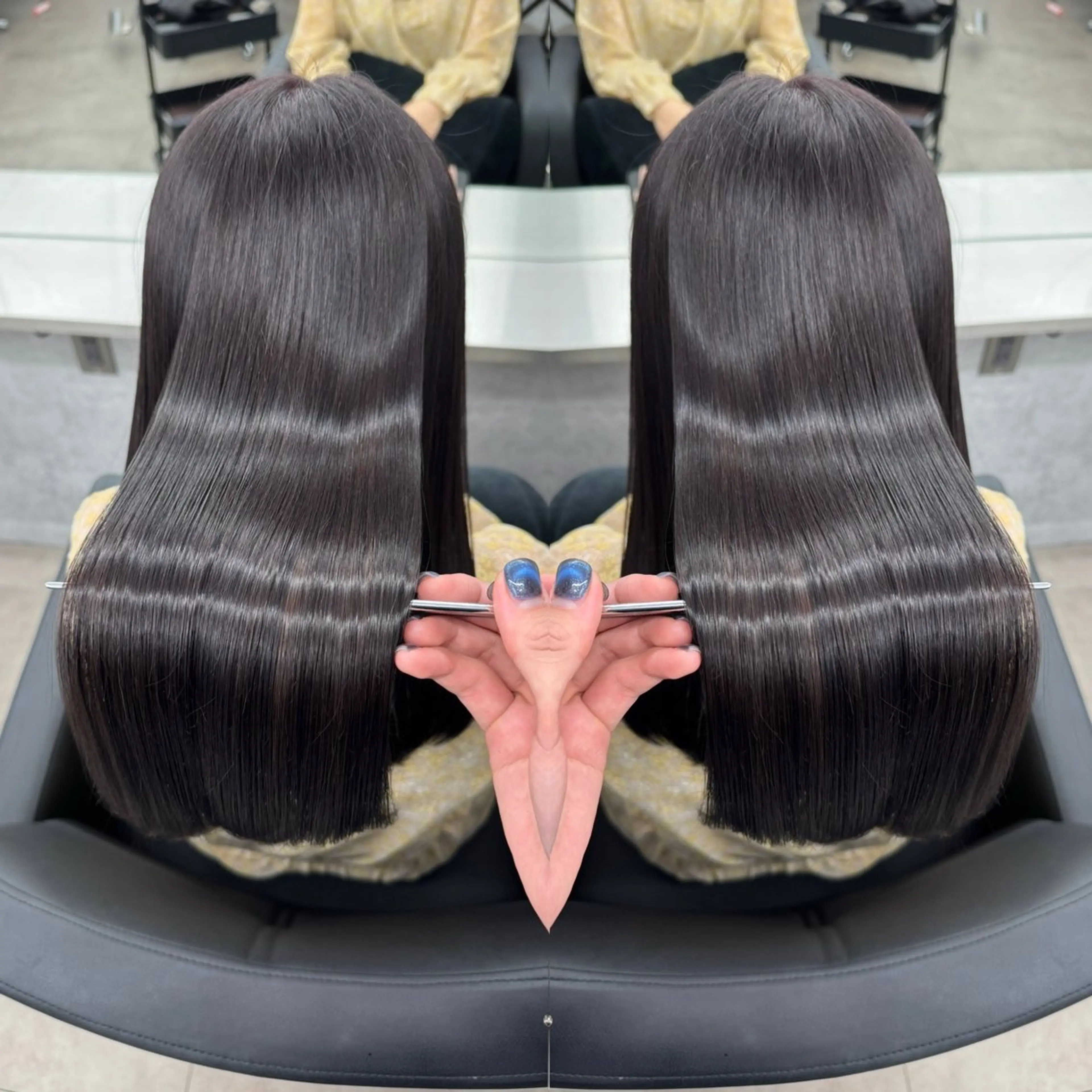 ロング 髪質改善 縮毛矯正 カット ヘアカラー トリートメント ヘッドスパ 🌈代表 🌈macotoのヘアスタイル