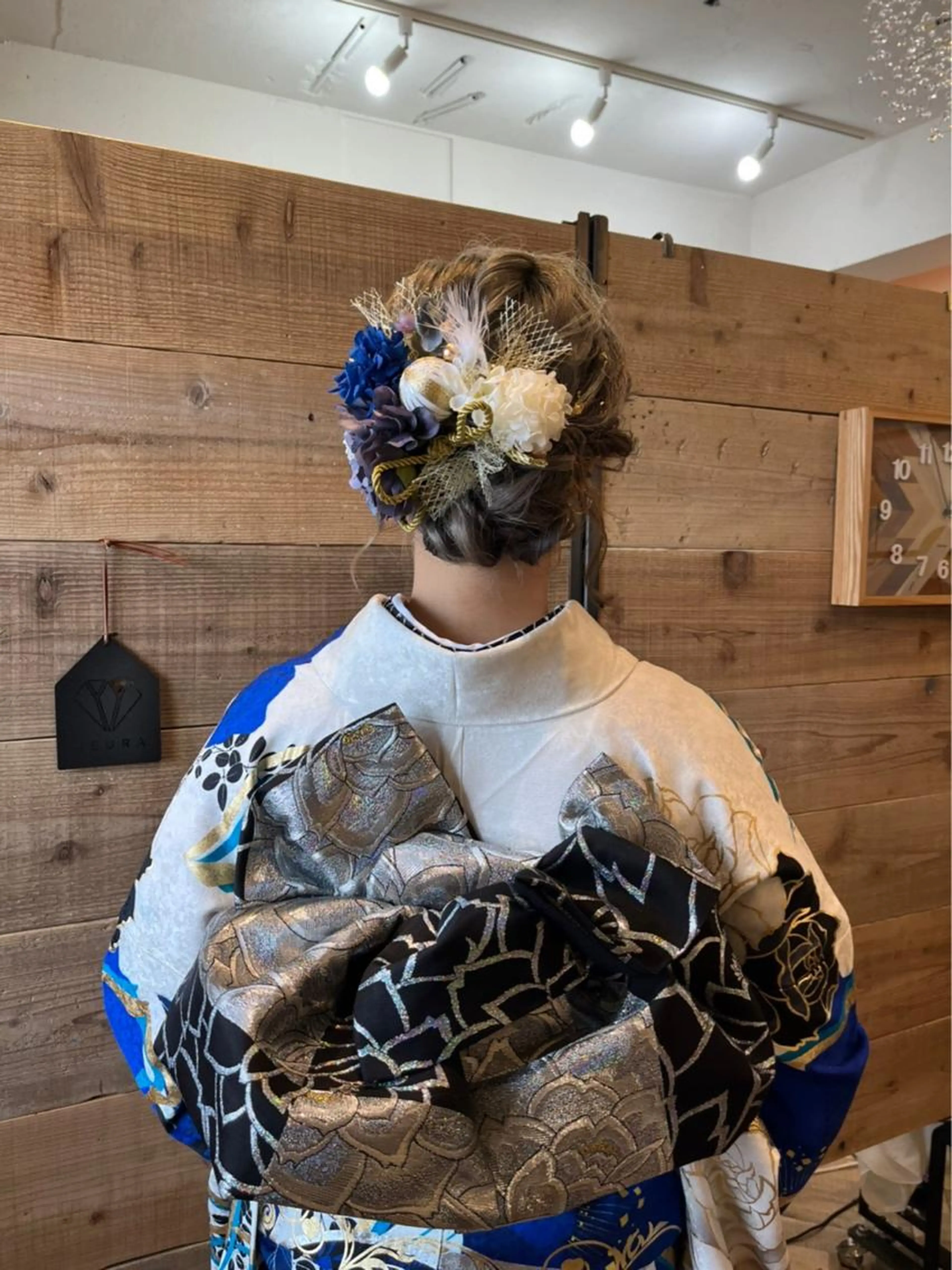 成人式ヘアセット着付(事前カウンセリング込み) メイク追加の場合＋¥4400🌸2026年成人式🌸の写真