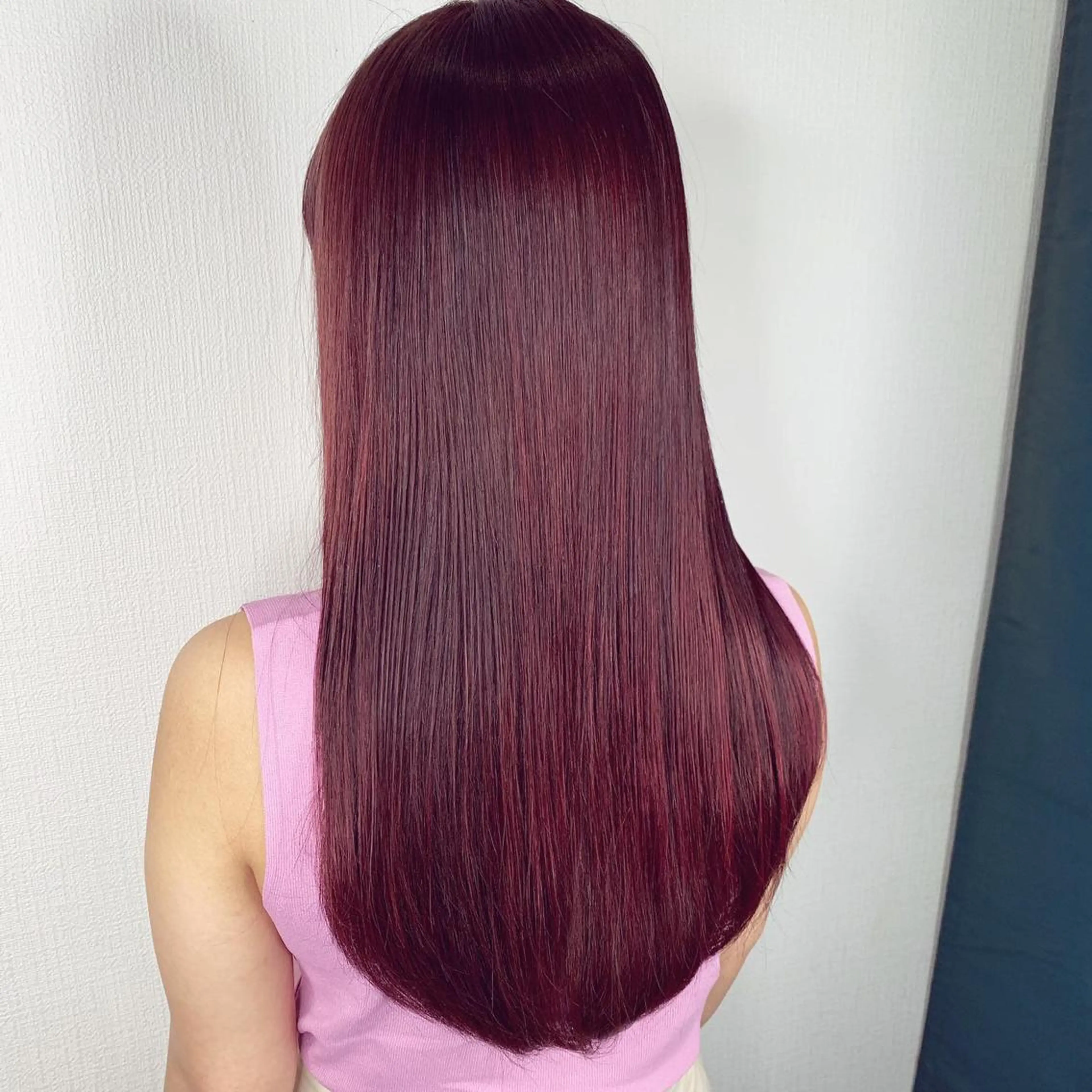 ロング 縮毛矯正 縮毛矯正 actanoid etto所属・佐藤 香太のヘアスタイル