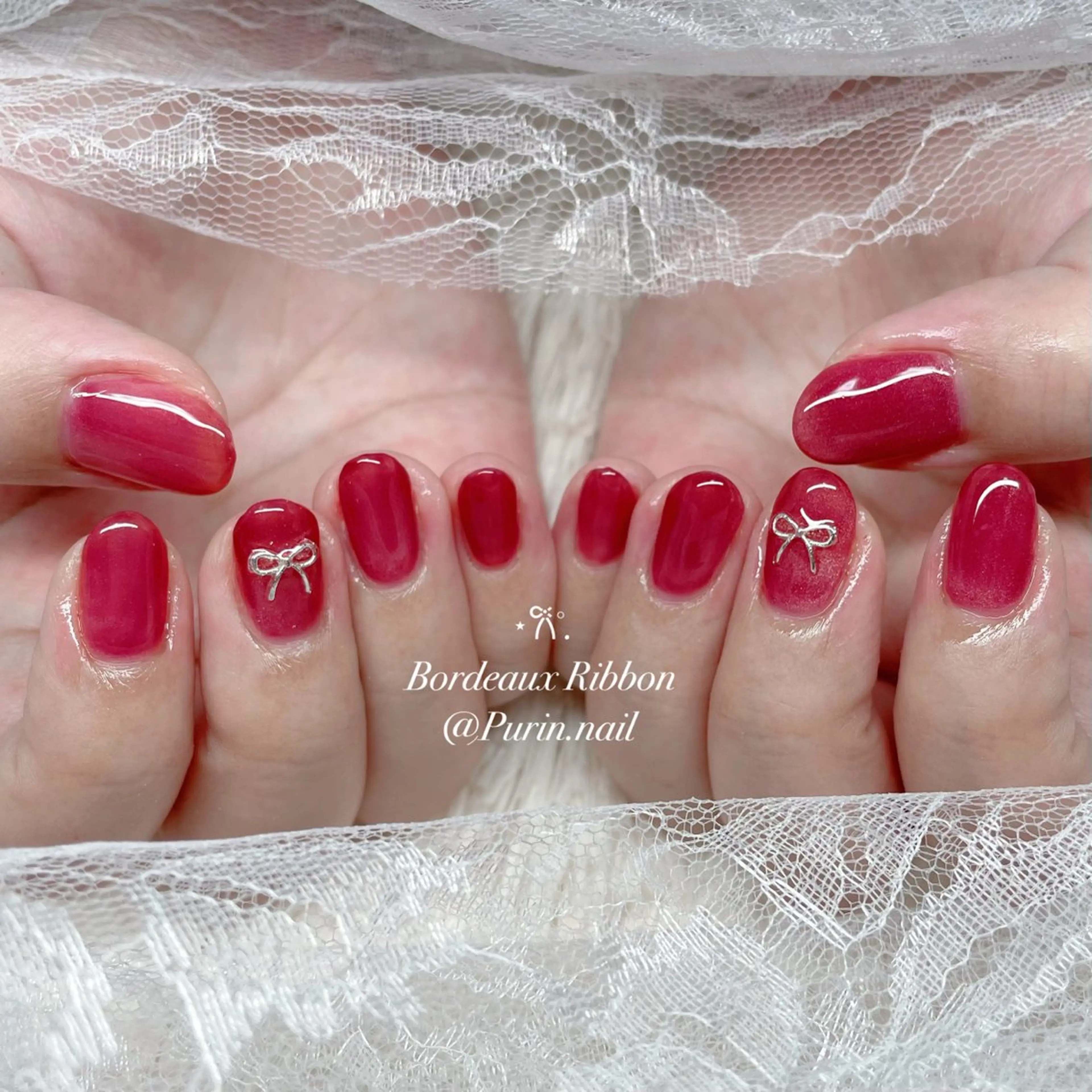 ネイル ハンドネイル Nails by Purin🍮のネイルデザイン