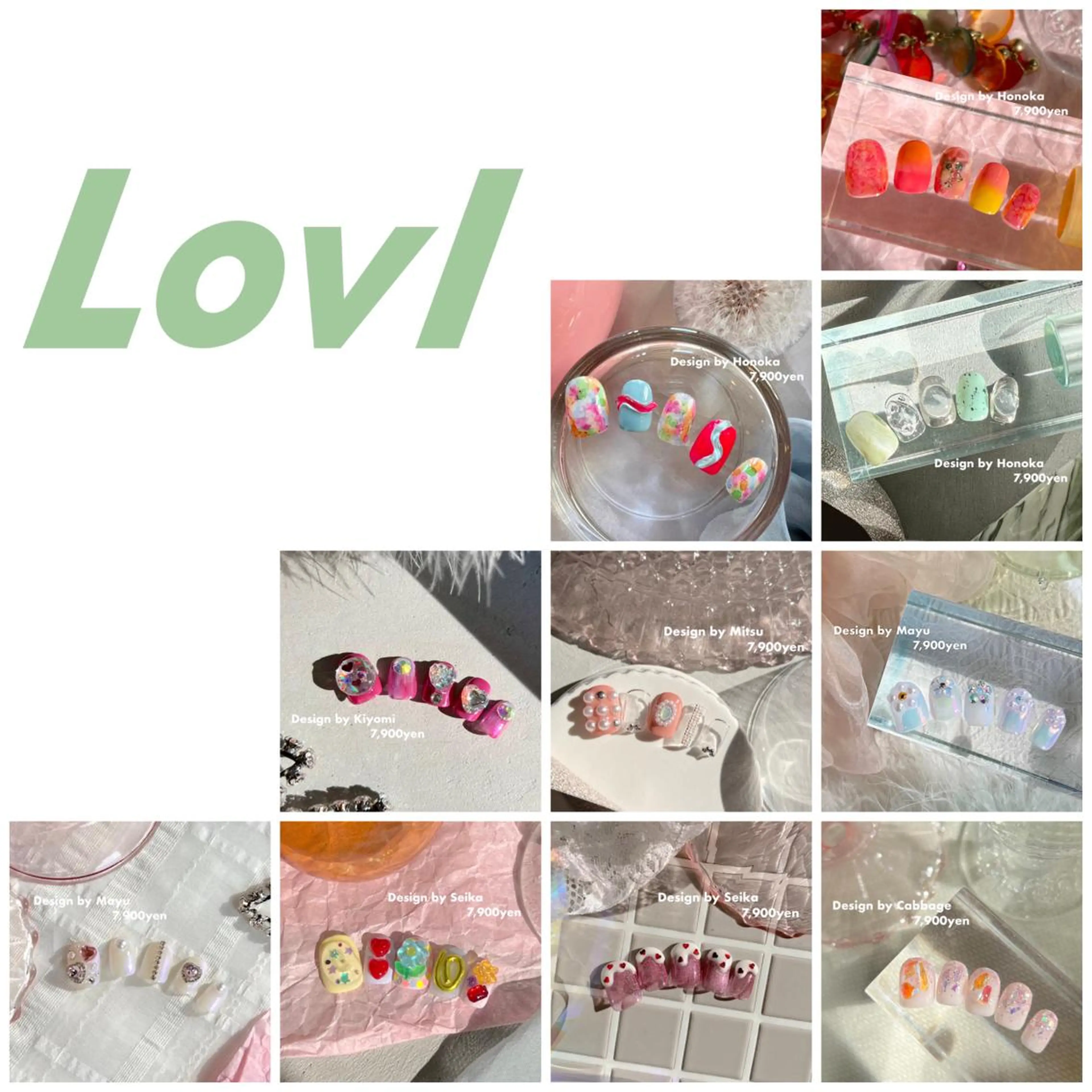 ネイル RUKA 美容院×ネイリストのヘアスタイル