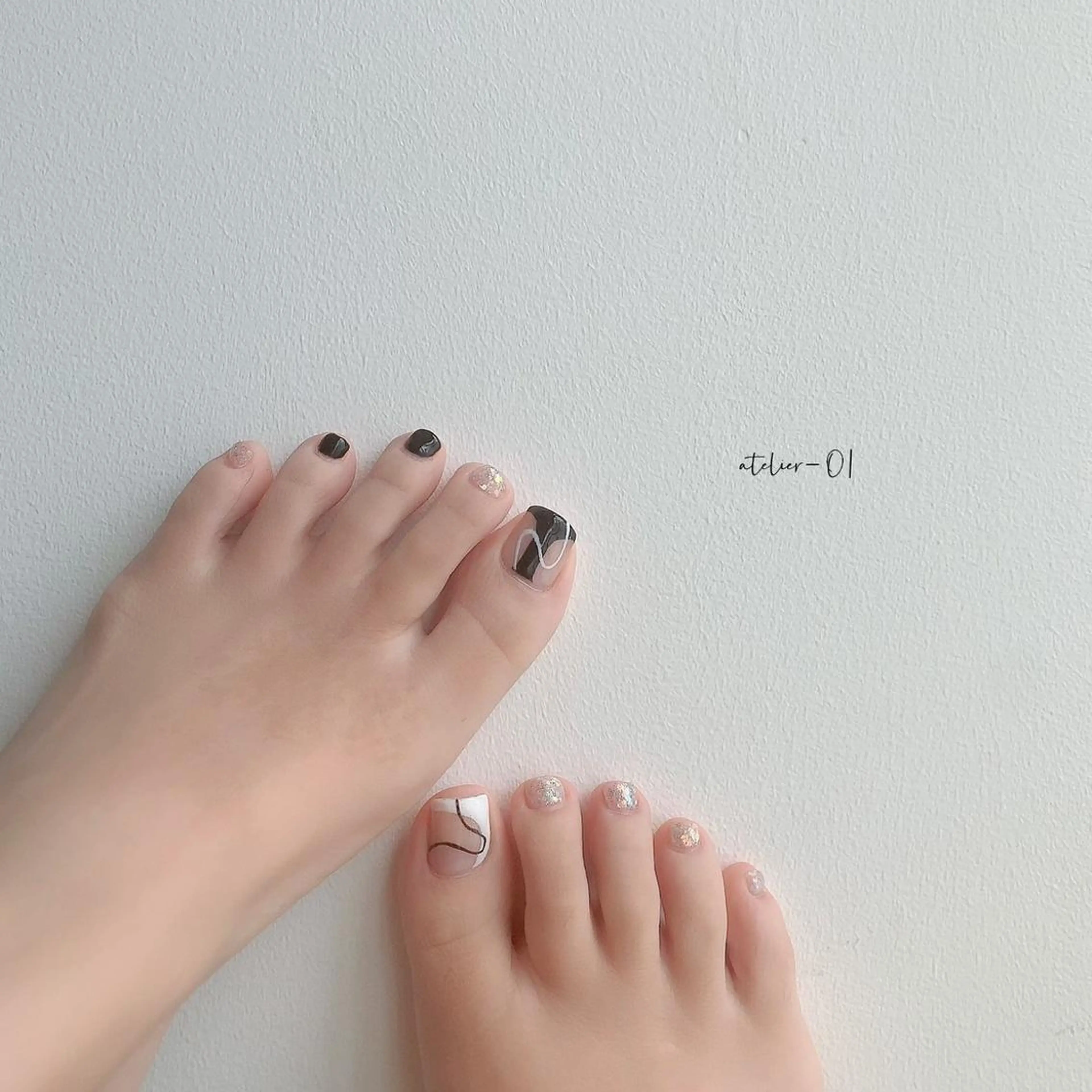 ネイル アートネイル フットネイル atelier -02tsuboのネイルデザイン