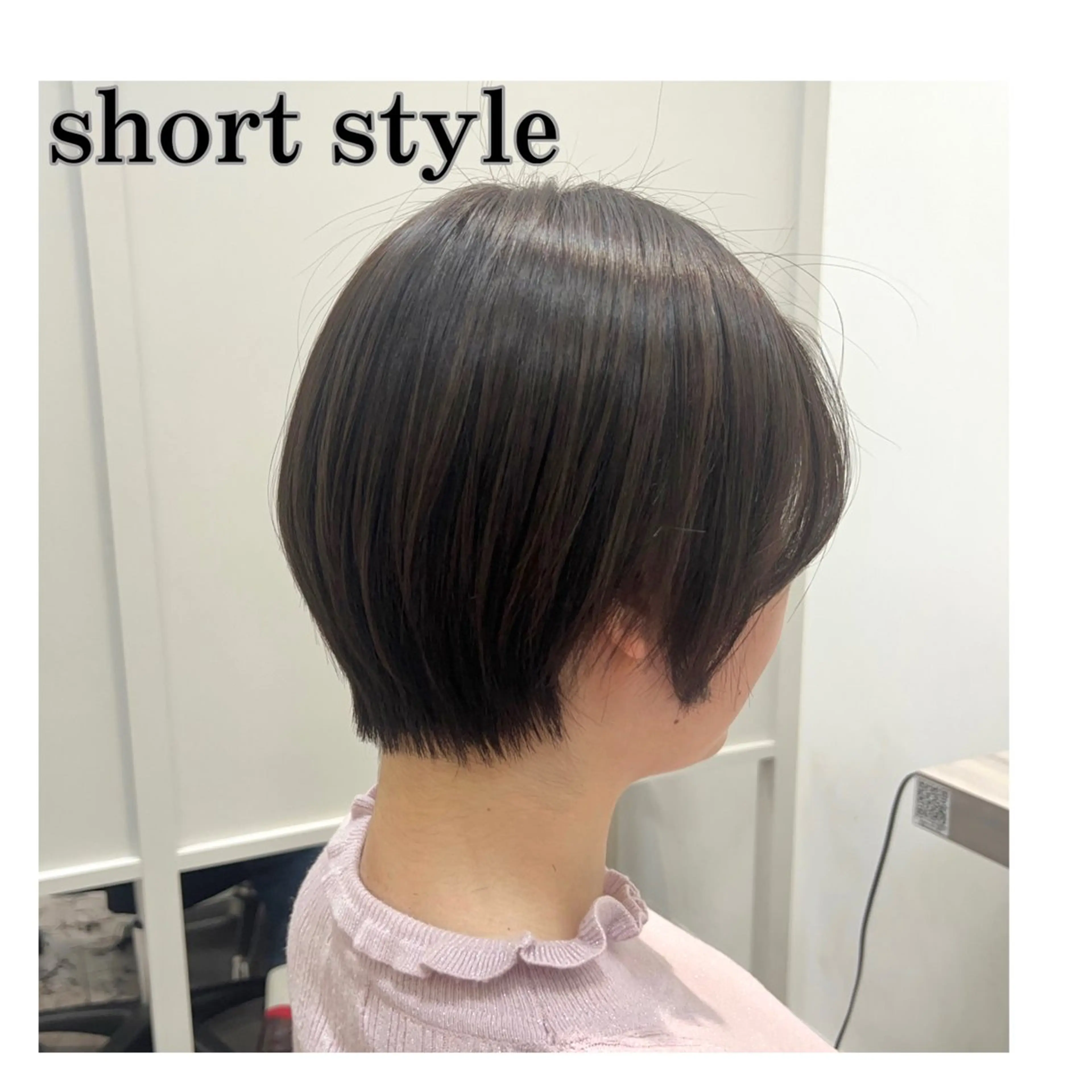 ショート ショートヘア カット ヘアカラー トリートメント 🌱ボブ／艶髪／ 縮毛矯正🌱茉奈のヘアスタイル