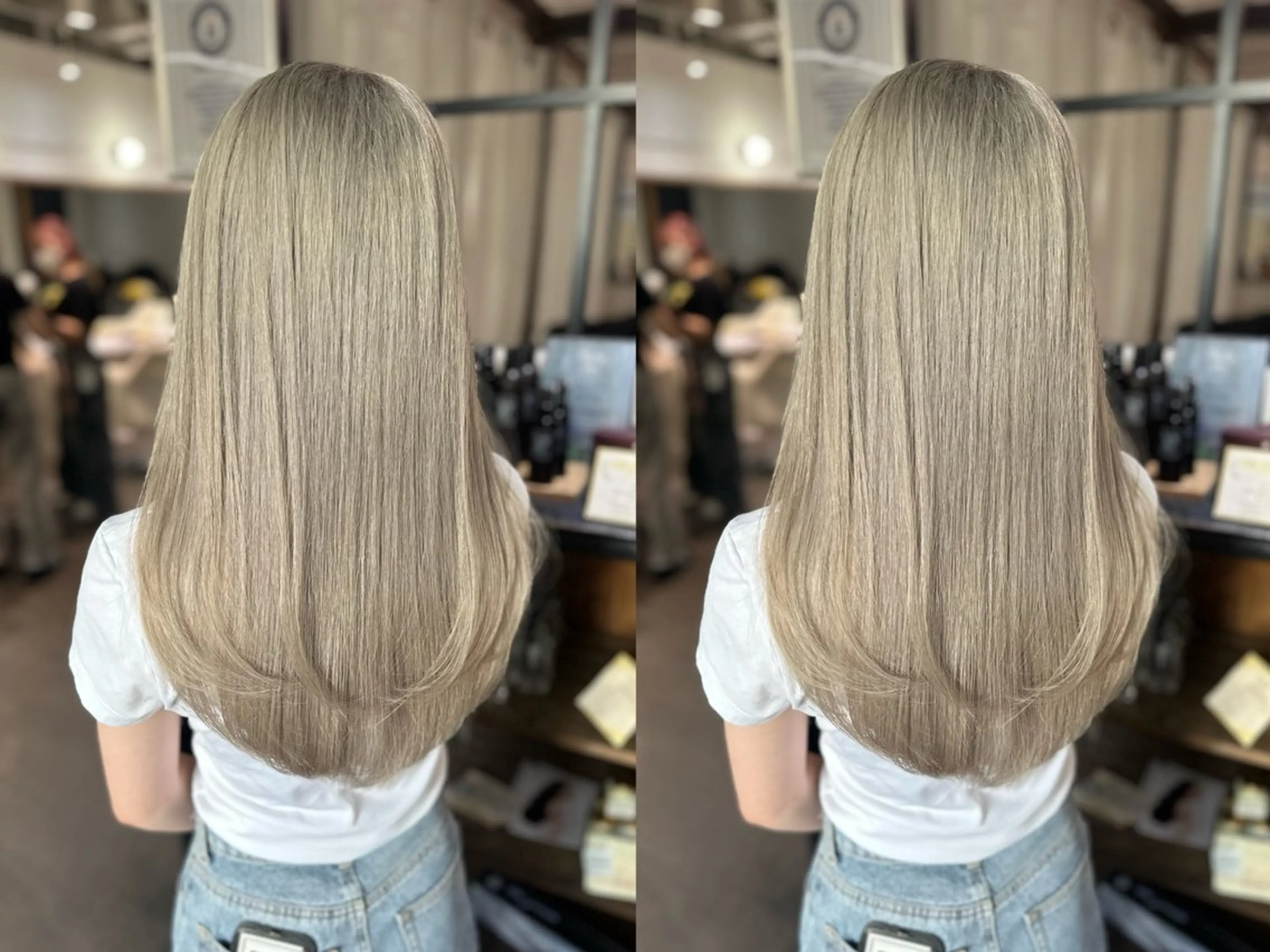 セミロング レイヤー透明感カラー / MAIKAのヘアスタイル