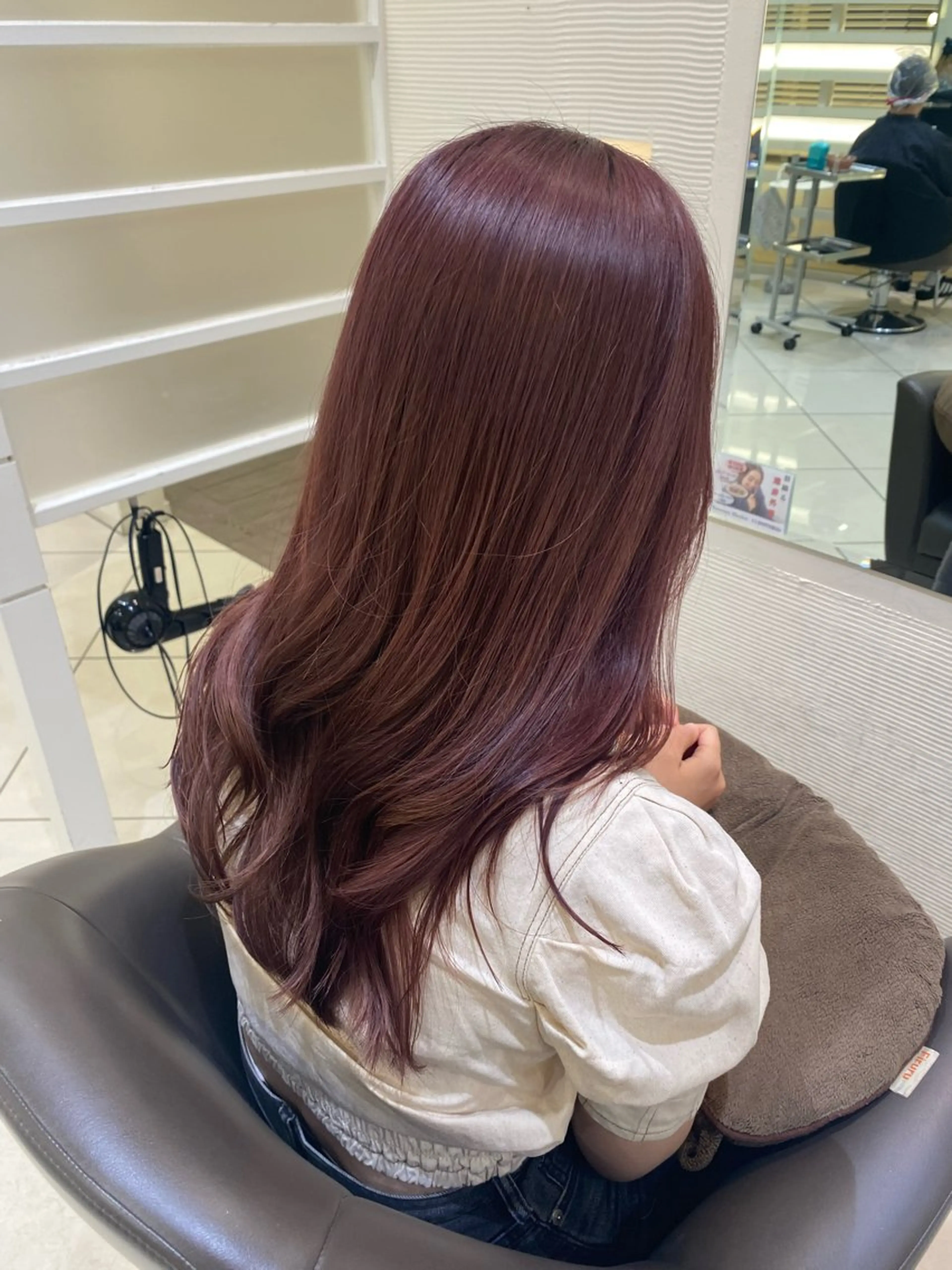 ロング カラー 細めハイライト🩶 ボブ/レイヤーカットのヘアスタイル