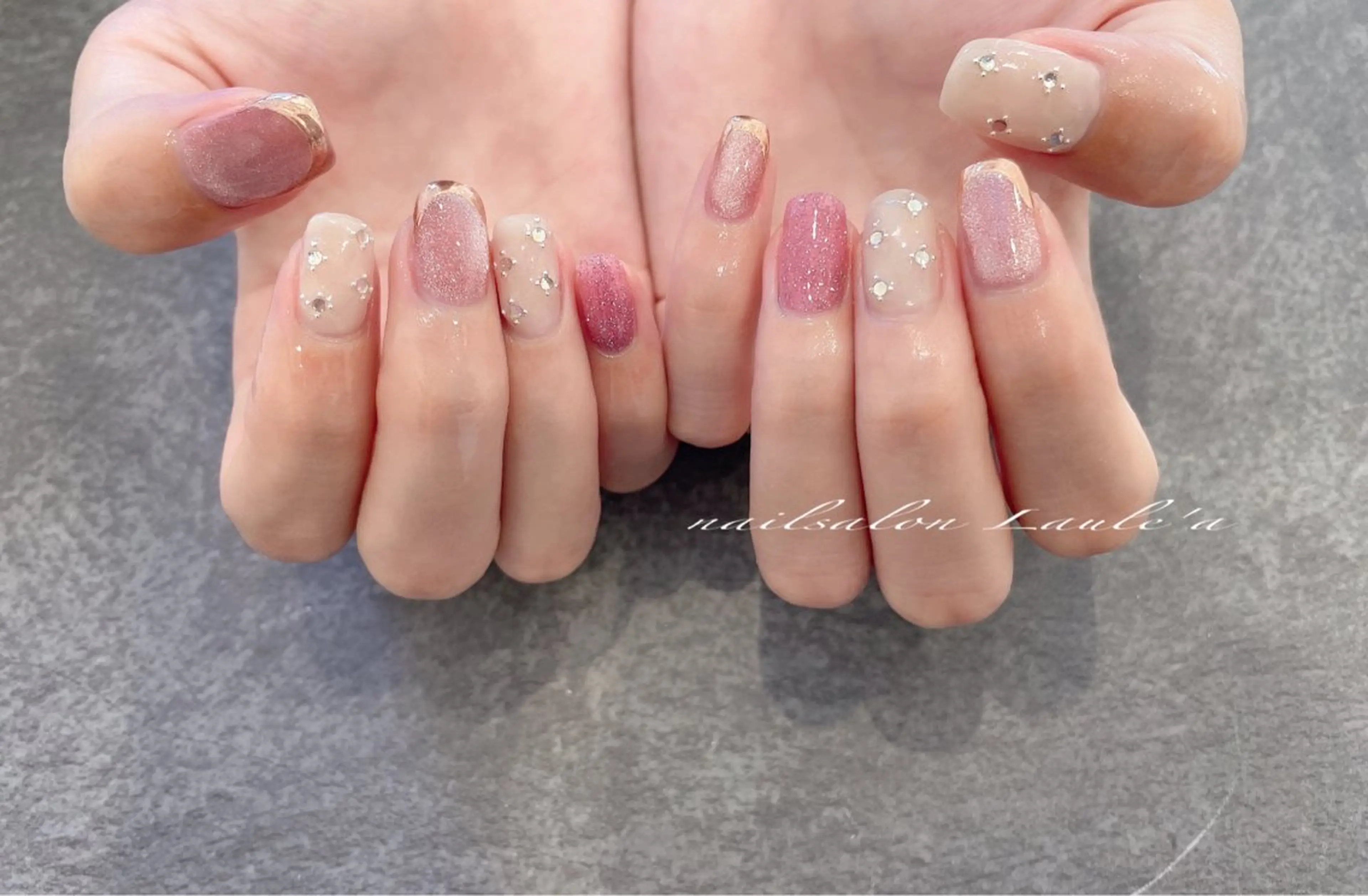 ネイル ハンドネイル nailsalon Laule'aのネイルデザイン