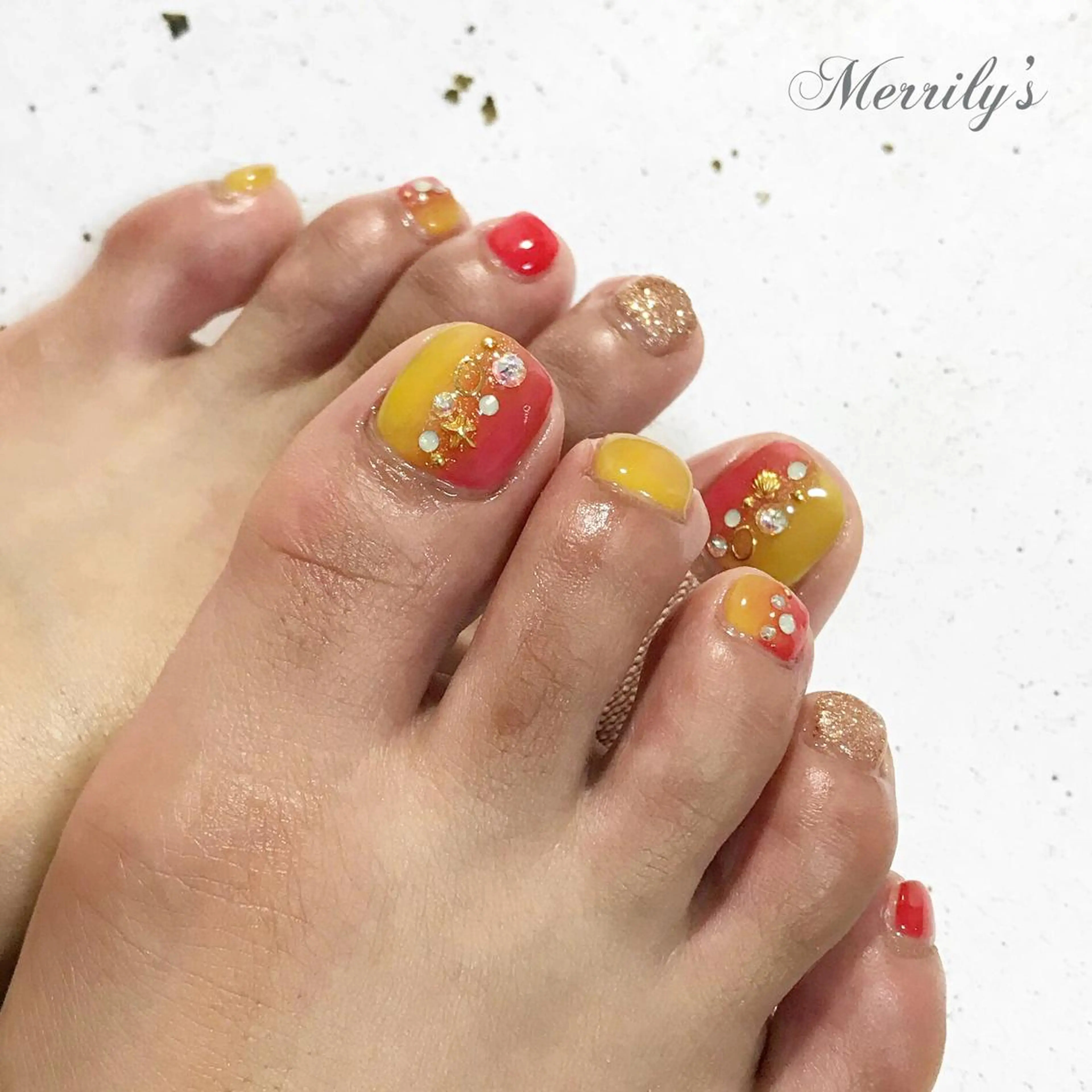 ネイル Merrily's所属・Merrily's Hagi Minaのネイルデザイン