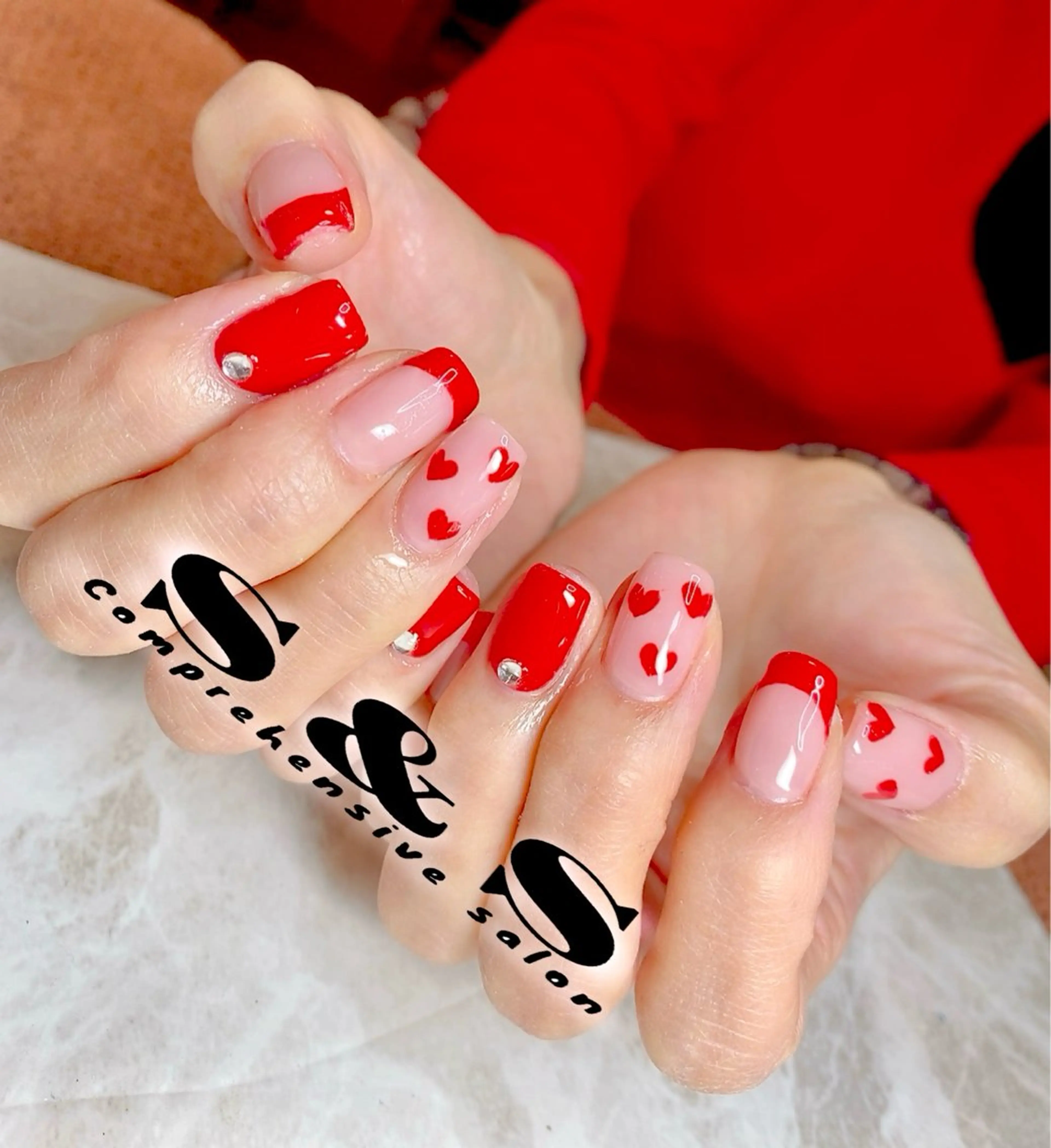 ネイル 長さ出し メンズネイル 持ち込み スカルプネイル S&S 村田小百合のネイルデザイン