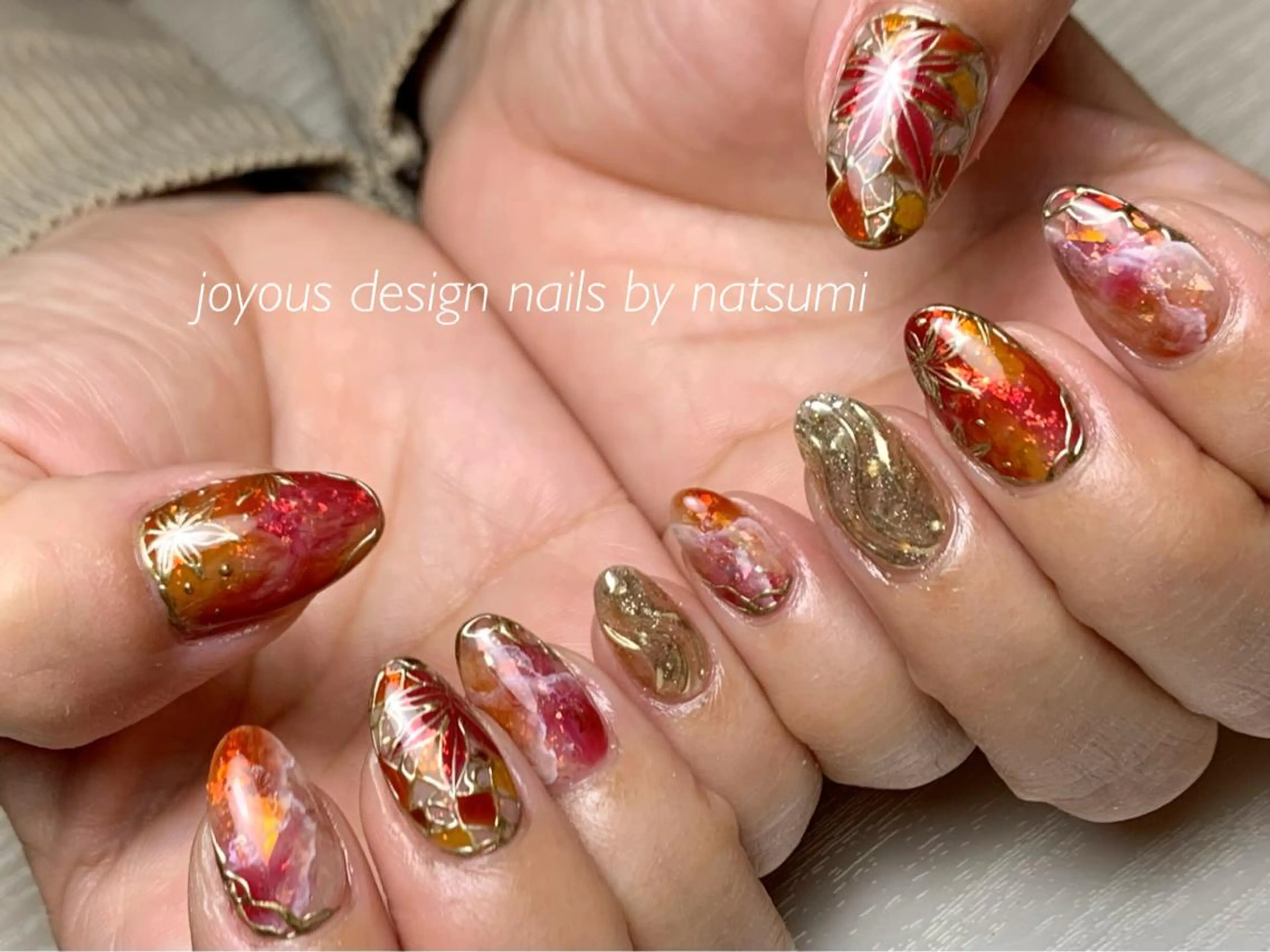 ネイル ハンドネイル jdn natsumiのネイルデザイン