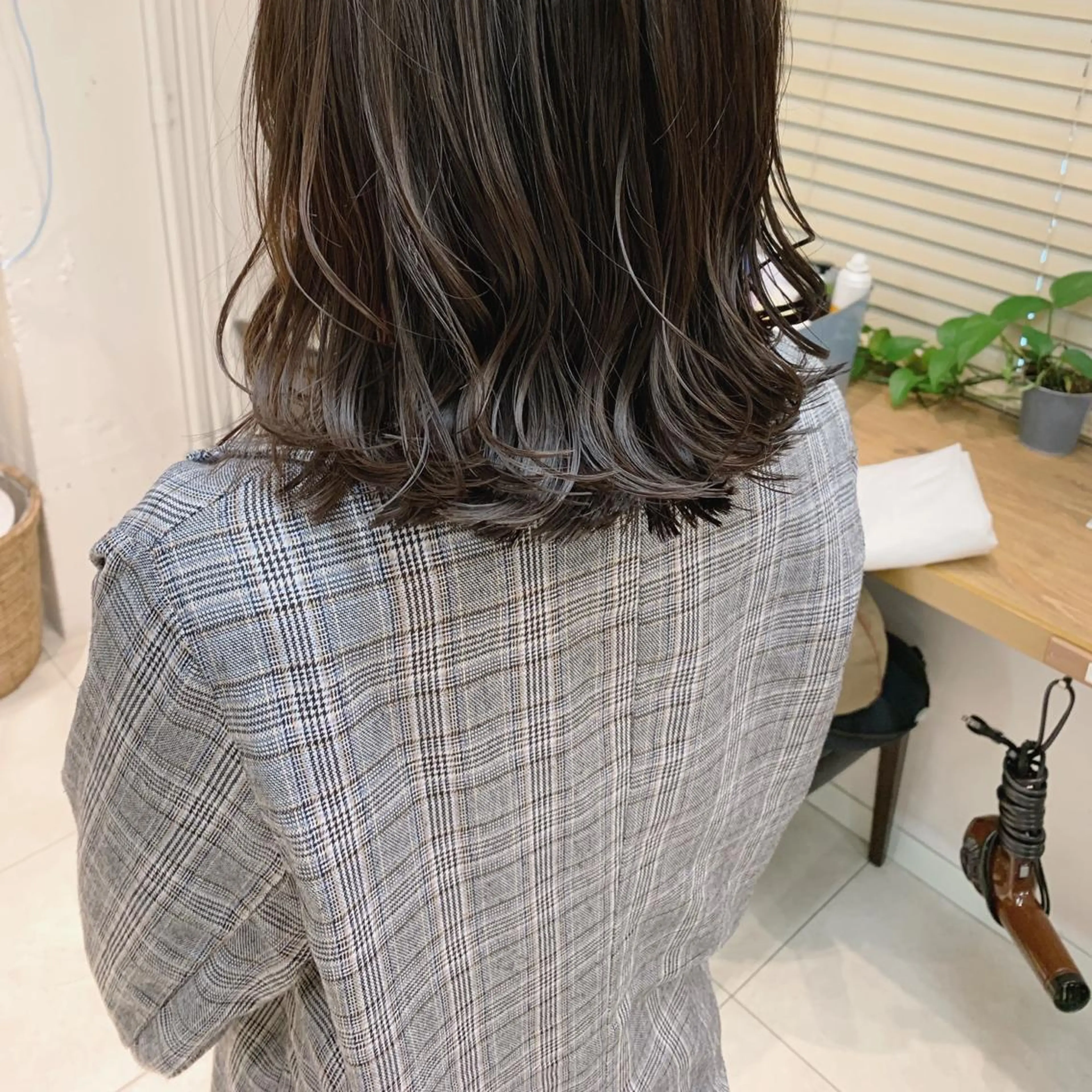 ミディアム ヘアアレンジ 🫧透明感カラー/ ボブ/小笠原🪽のヘアスタイル