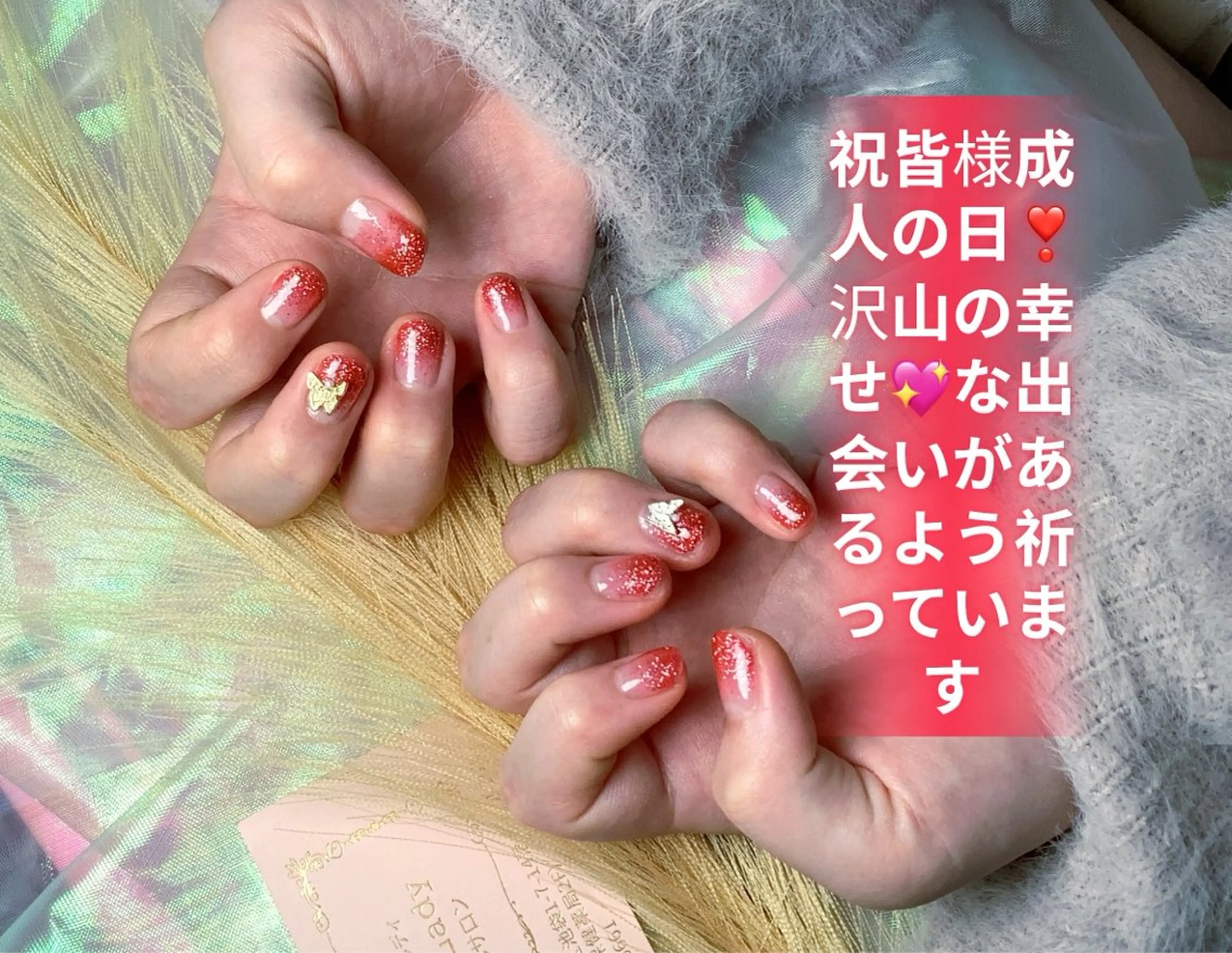 ネイル pink ladyサロン所属・べ にのネイルデザイン