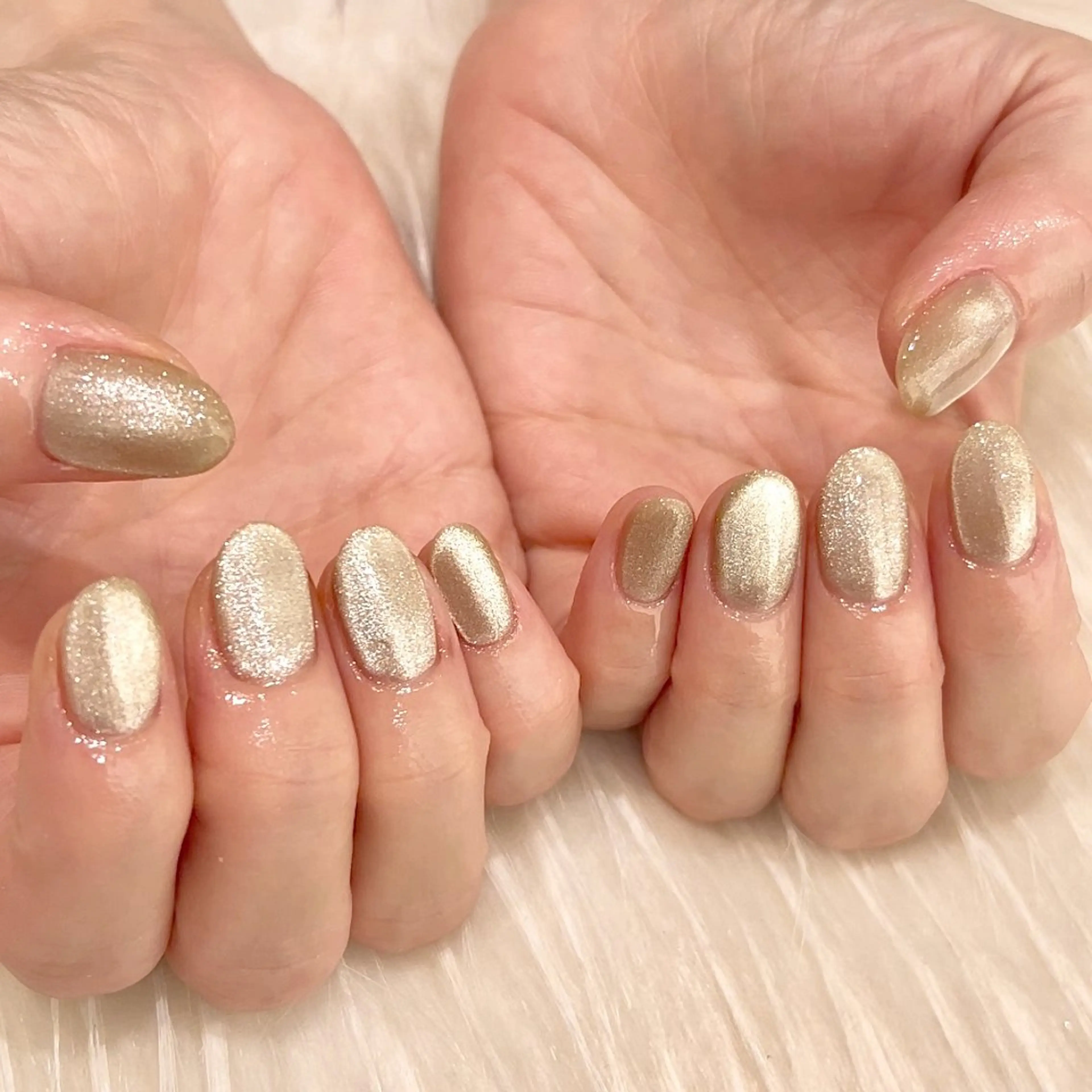 【オフなし】マグネットorフラッシュワンカラーネイル✨の写真