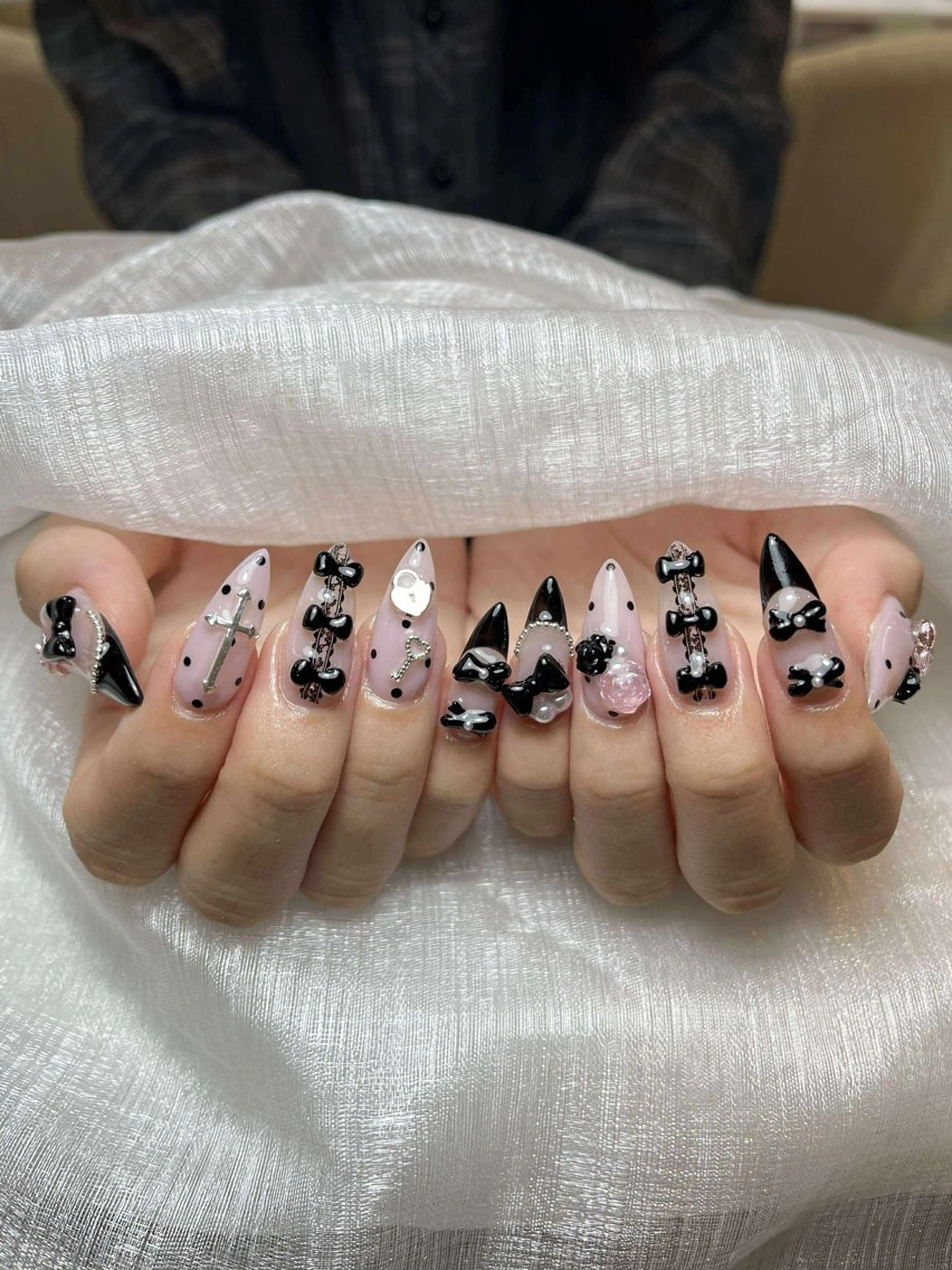 ネイル アートネイル 成人式 ジェルネイル ニュアンスネイル 夏ネイル ハンドネイル Jenn Nail Salonのネイルデザイン