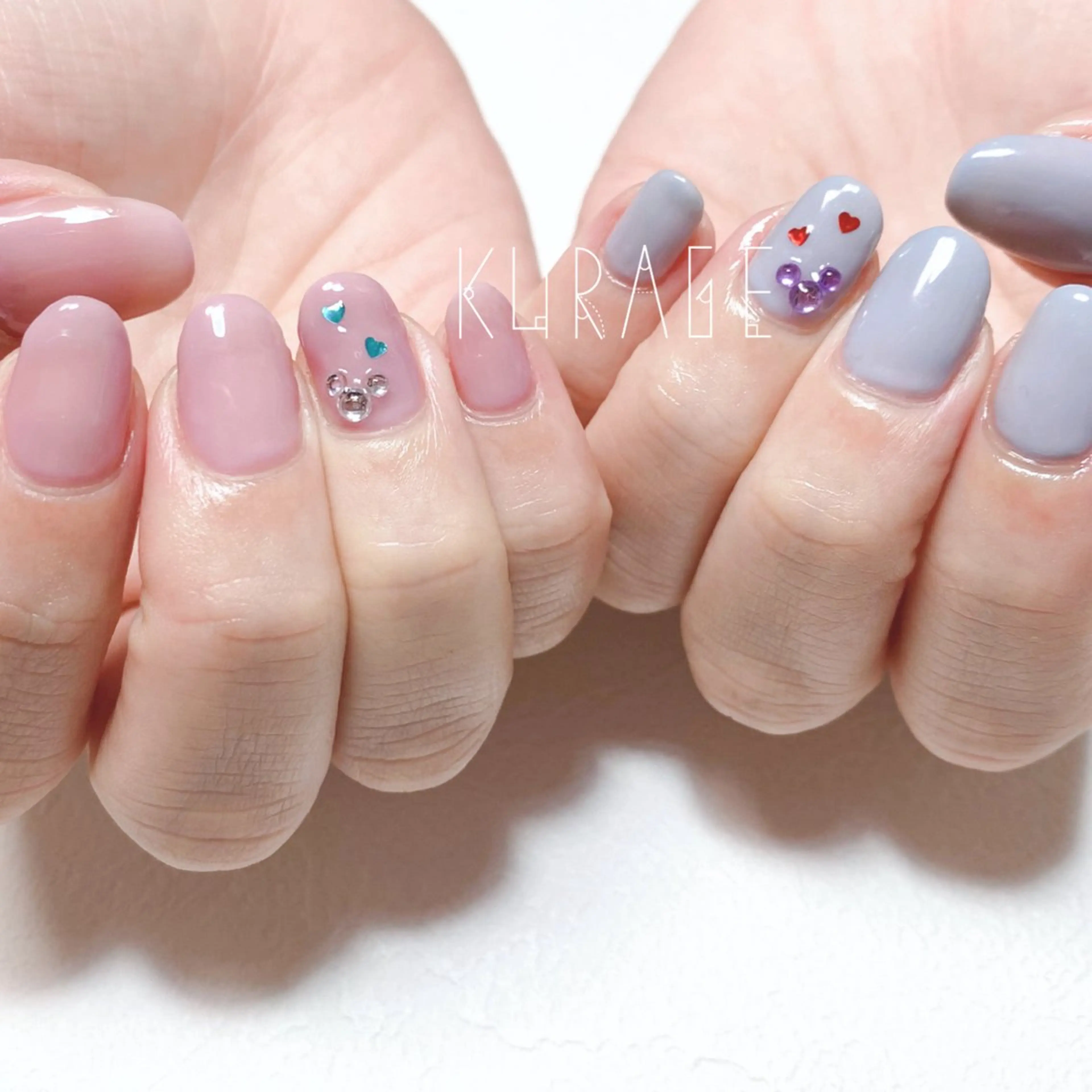 ネイル ハンドネイル private salon 海月のネイルデザイン