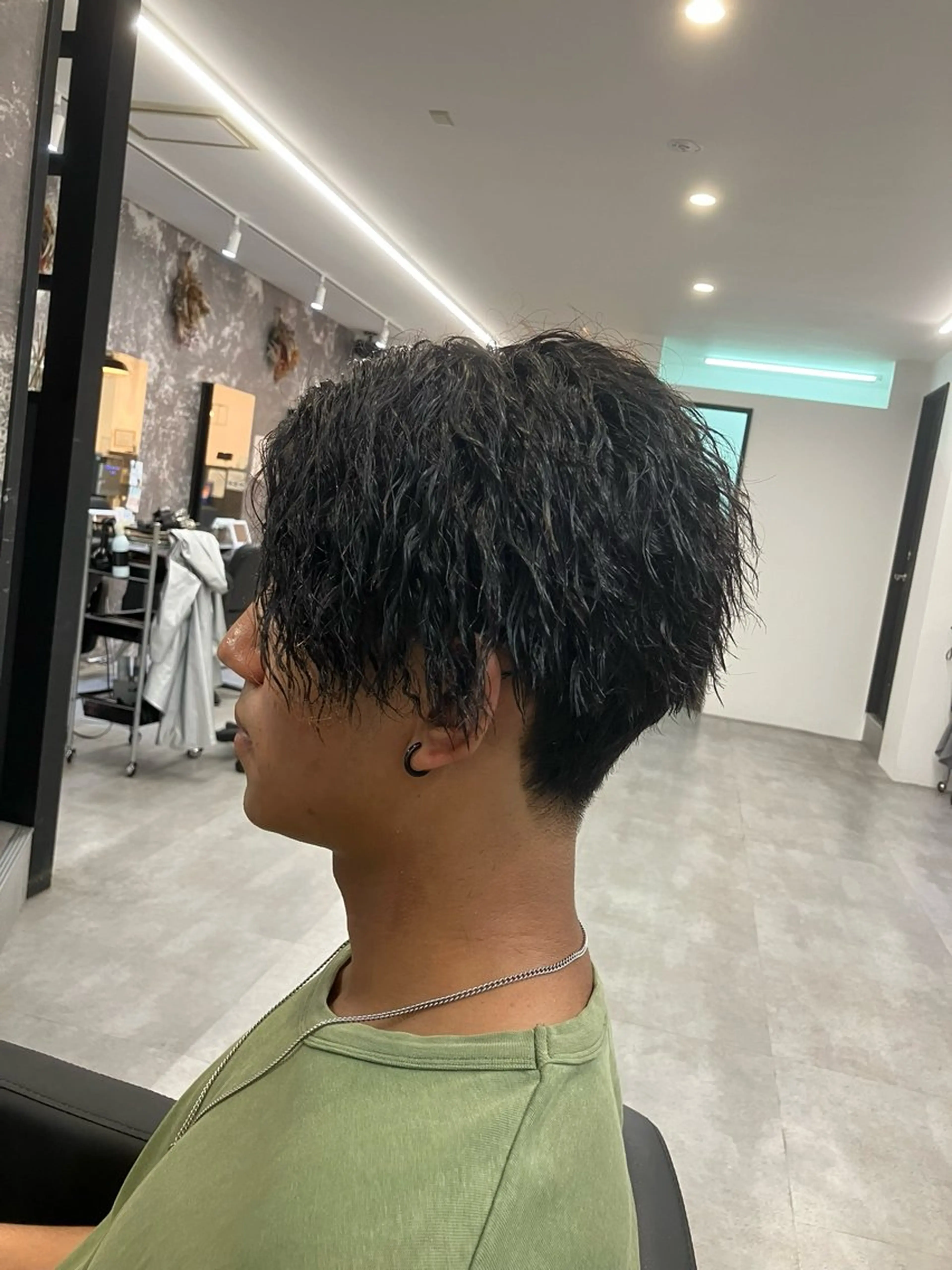 パーマ メンズ 名取 翔のヘアスタイル