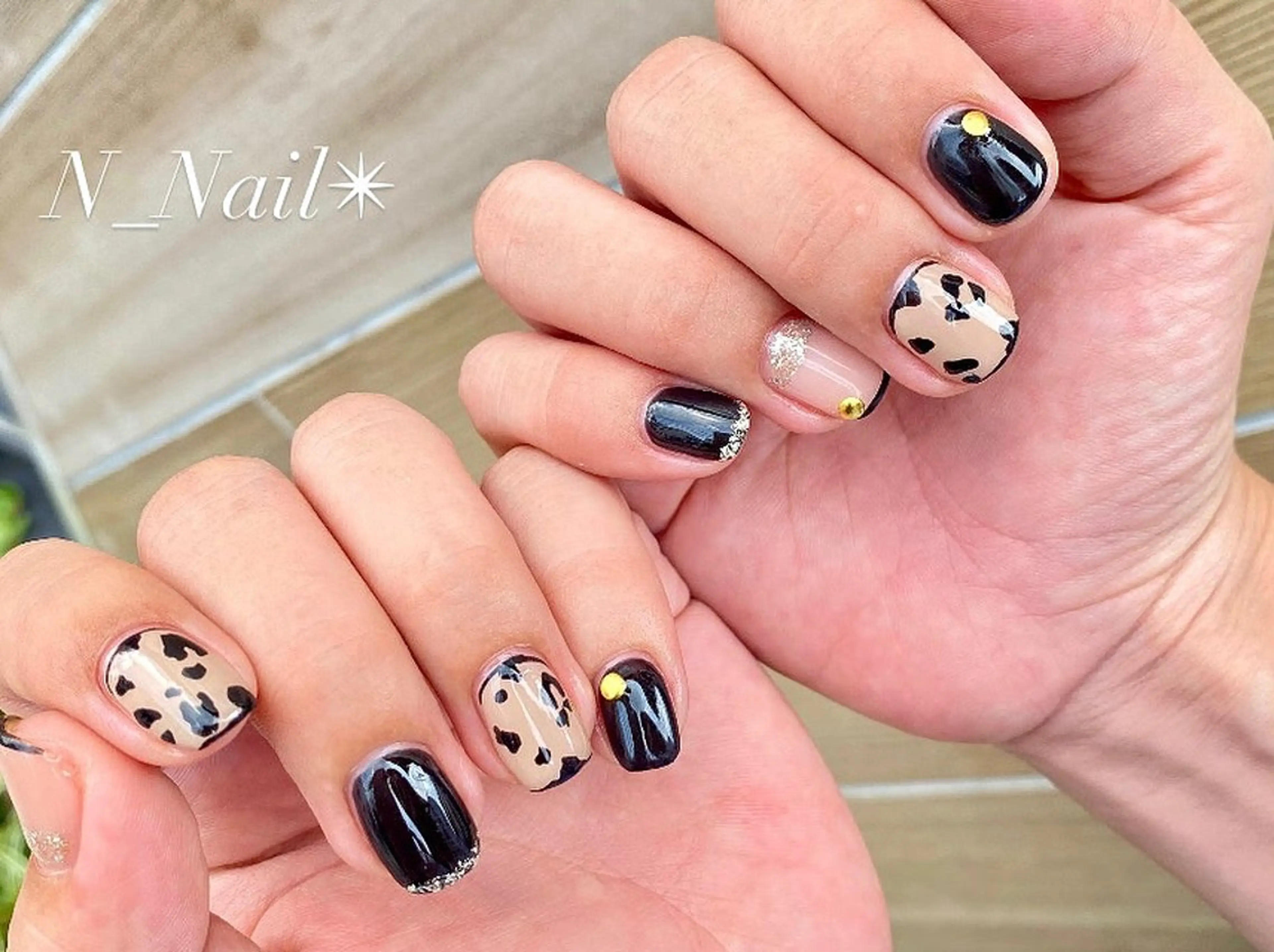 ミディアム ハンドネイル Mikami Nanaのネイルデザイン