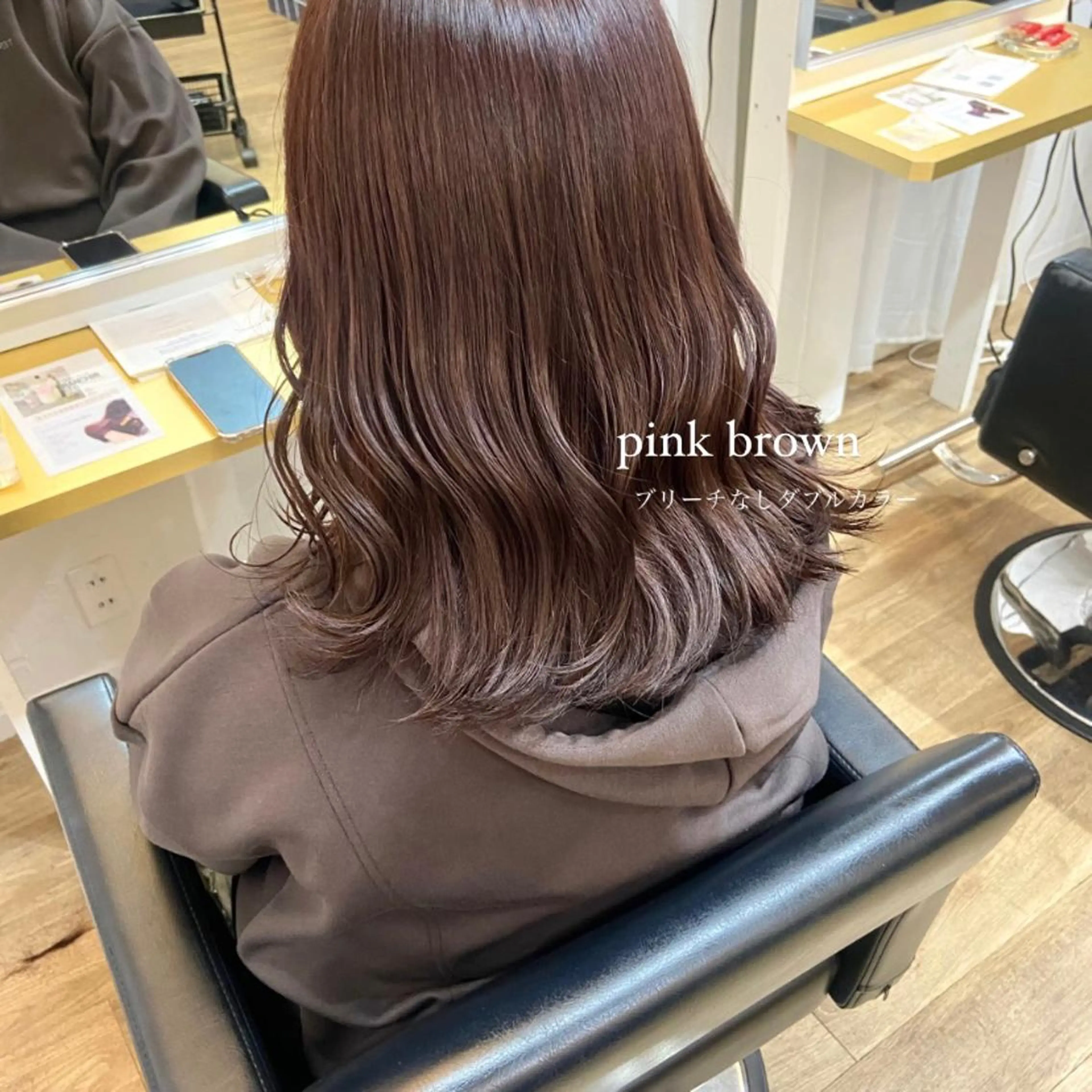 ミディアム カラー ベージュカラー ブリーチ ケアブリーチ 透明感カラー ダブルカラー mai 🎀 / 梅田美容室のヘアスタイル
