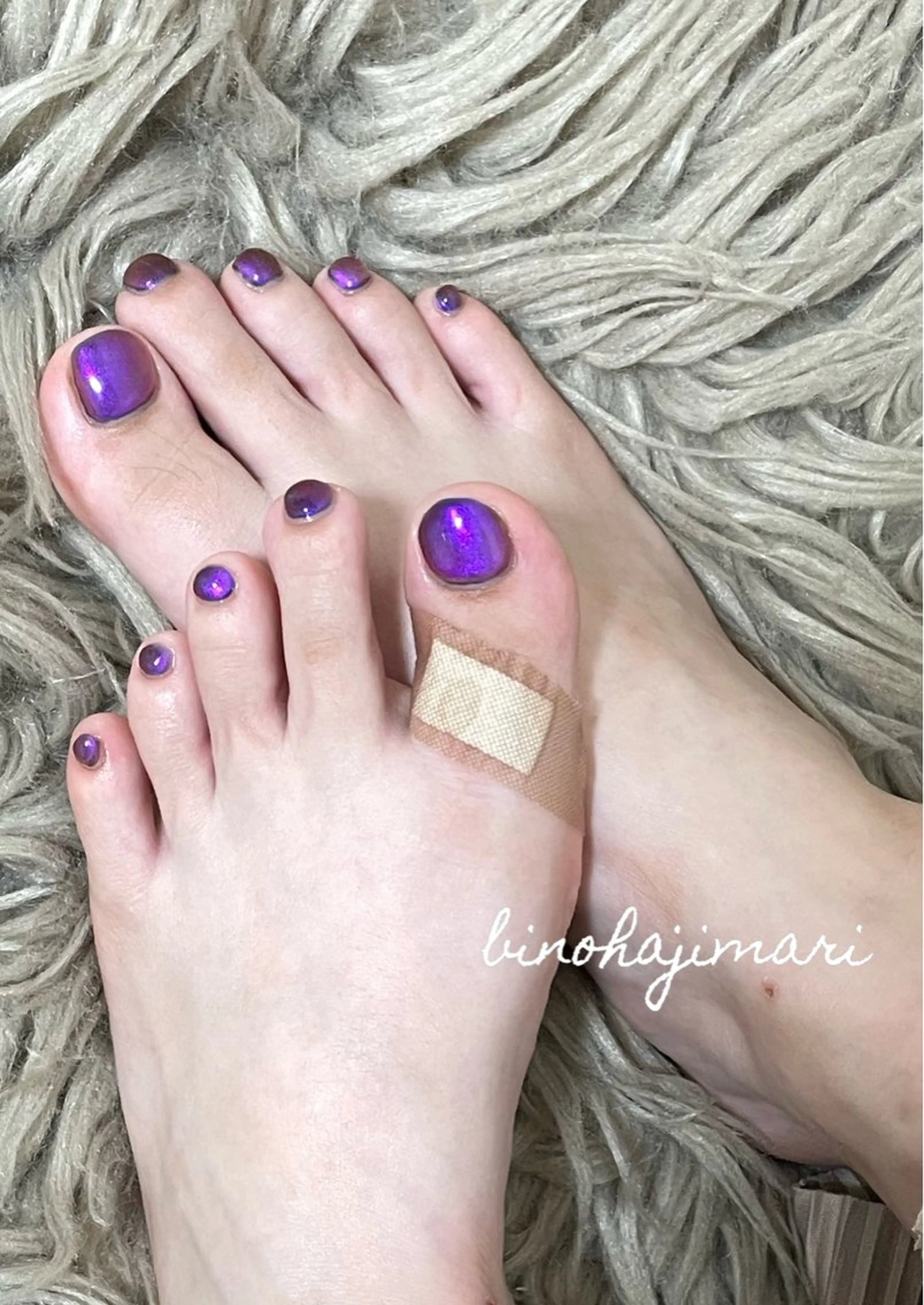 ネイル アートネイル オーロラネイル フラッシュネイル ラメ(グリッター) スクエアネイル ハンドネイル ハンドケア ♡Bivi♡自爪に 優しいネイルサロンのネイルデザイン