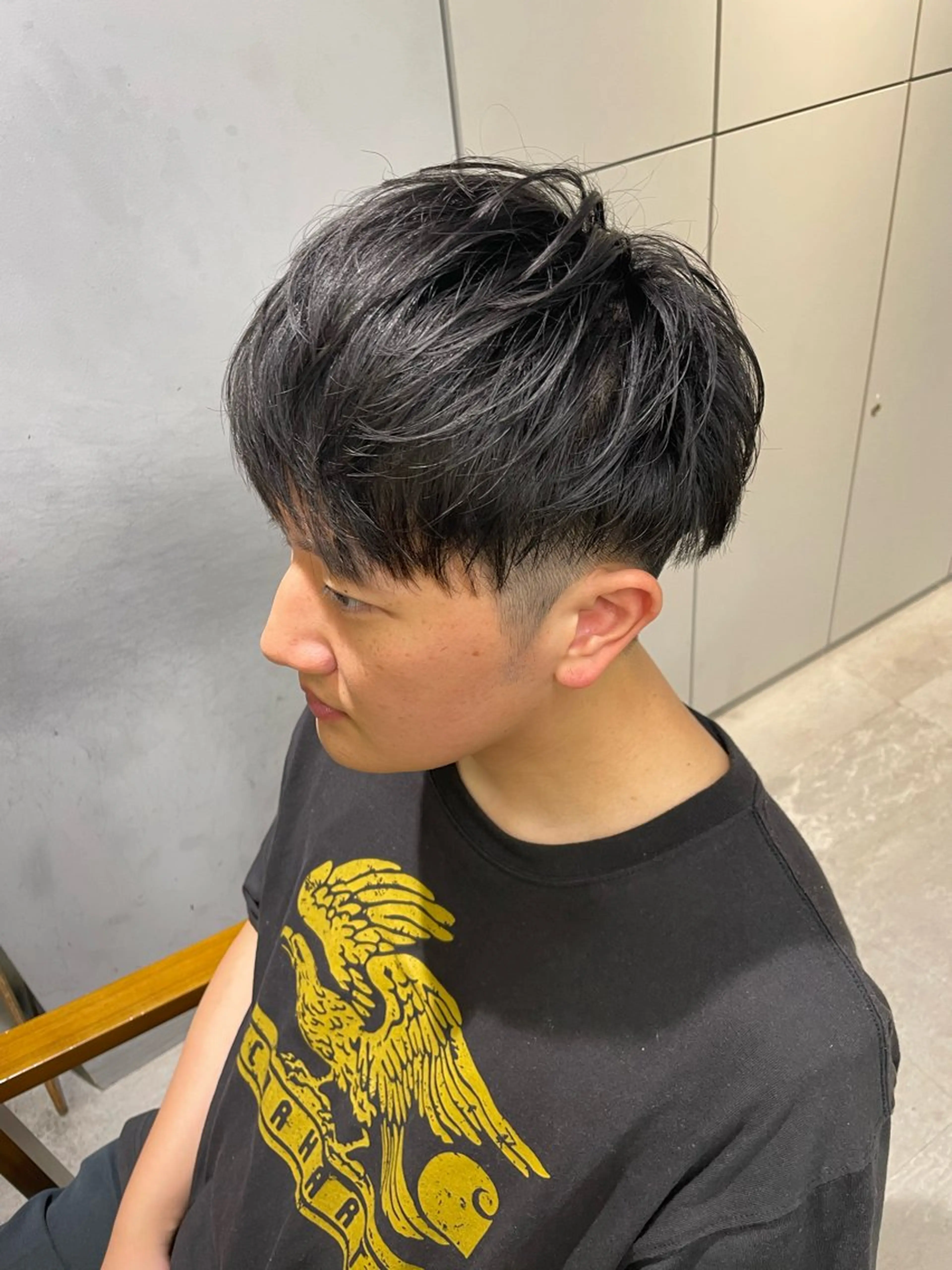 ショート メンズ カット マエダ リョウのヘアスタイル